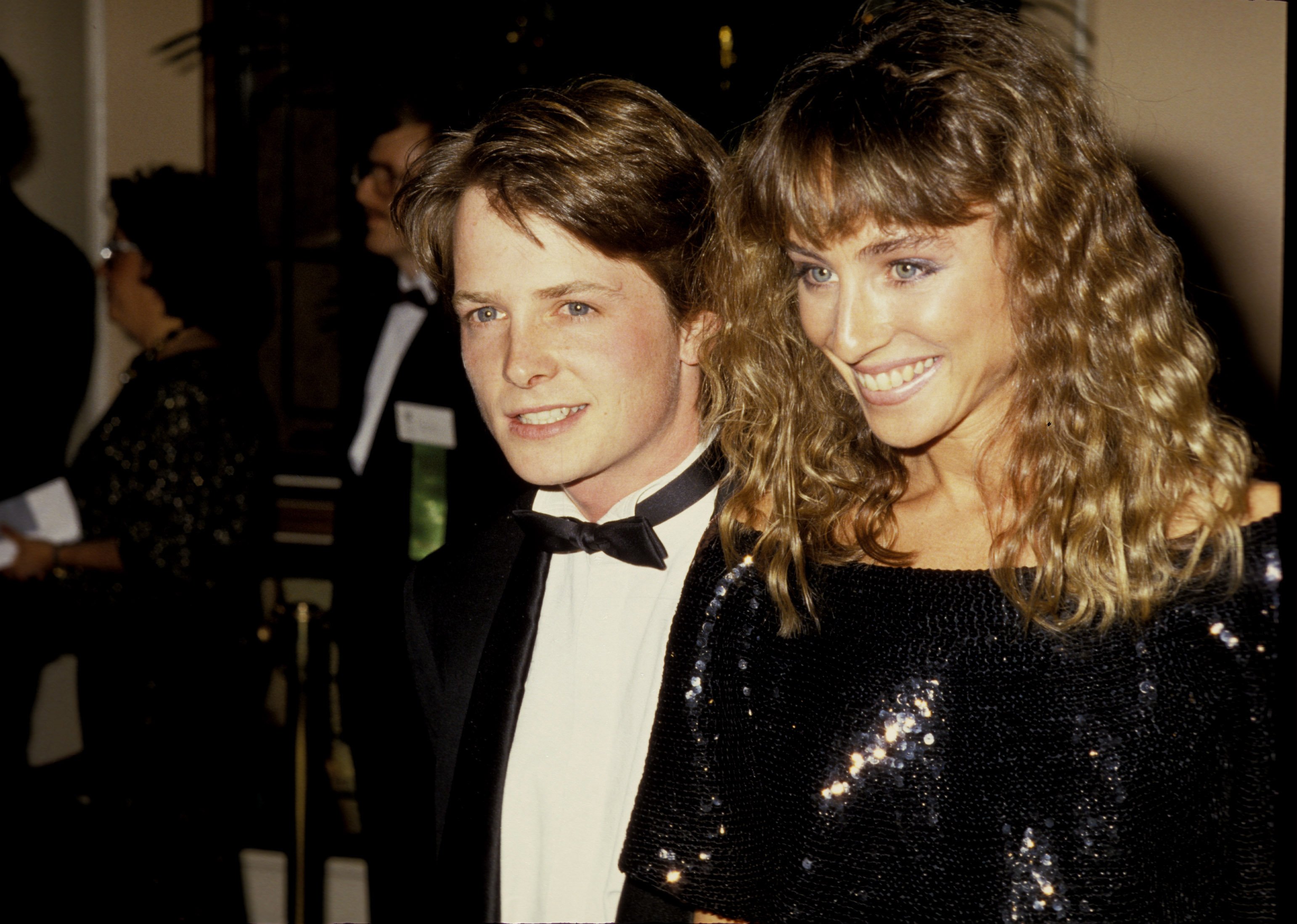 Michael J. Fox and Tracy Pollan at Beverly Hilton Hotel in Beverly Hills, California, United States | Source: Getty Images