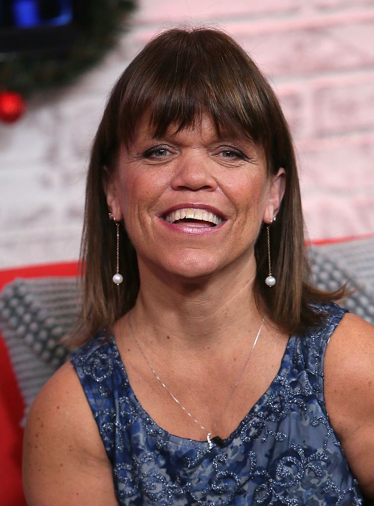 Amy Roloff at Hollywood Today studio on December 13, 2016 in Hollywood, California | Photo: Getty Images