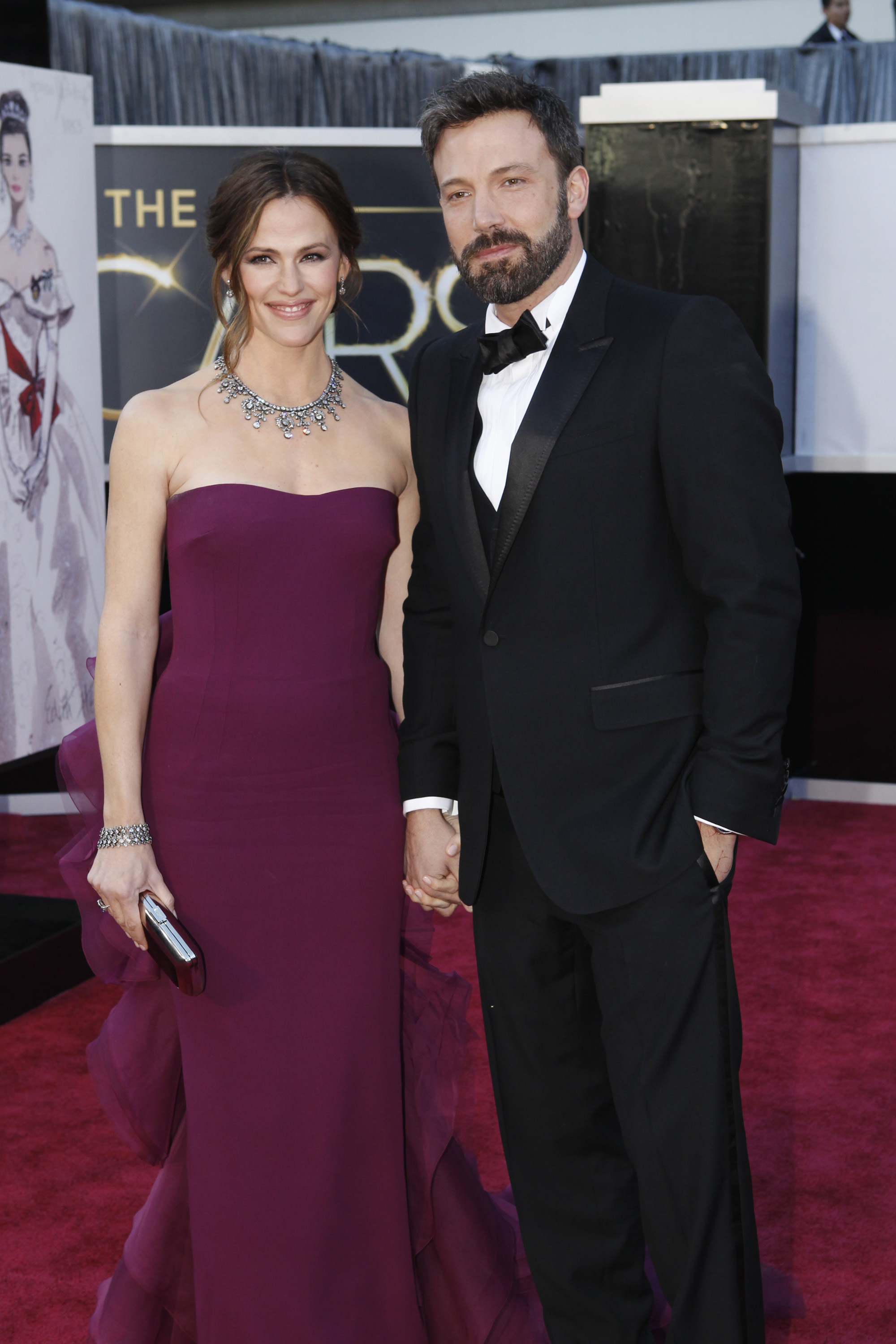 Jennifer Garner and Ben Affleck at the Oscars in Hollywood, Los Angeles on February 24, 2013 | Source: Getty Images