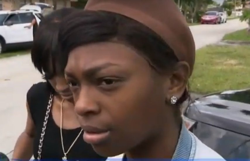 Turqundra Simmons, the deceased's niece | Photo: YouTube/ CBS Miami.