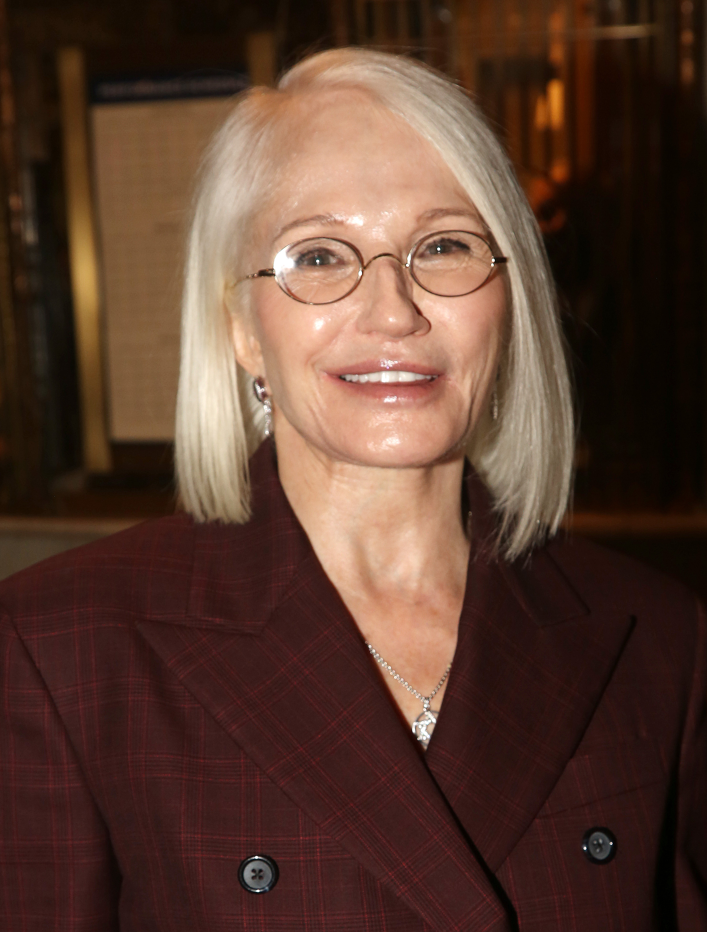 Ellen Barkin pictured at the opening night of "Walking with Ghosts" on Broadway at The Music Box Theatre on October 27, 2022 in New York City | Source: Getty Images