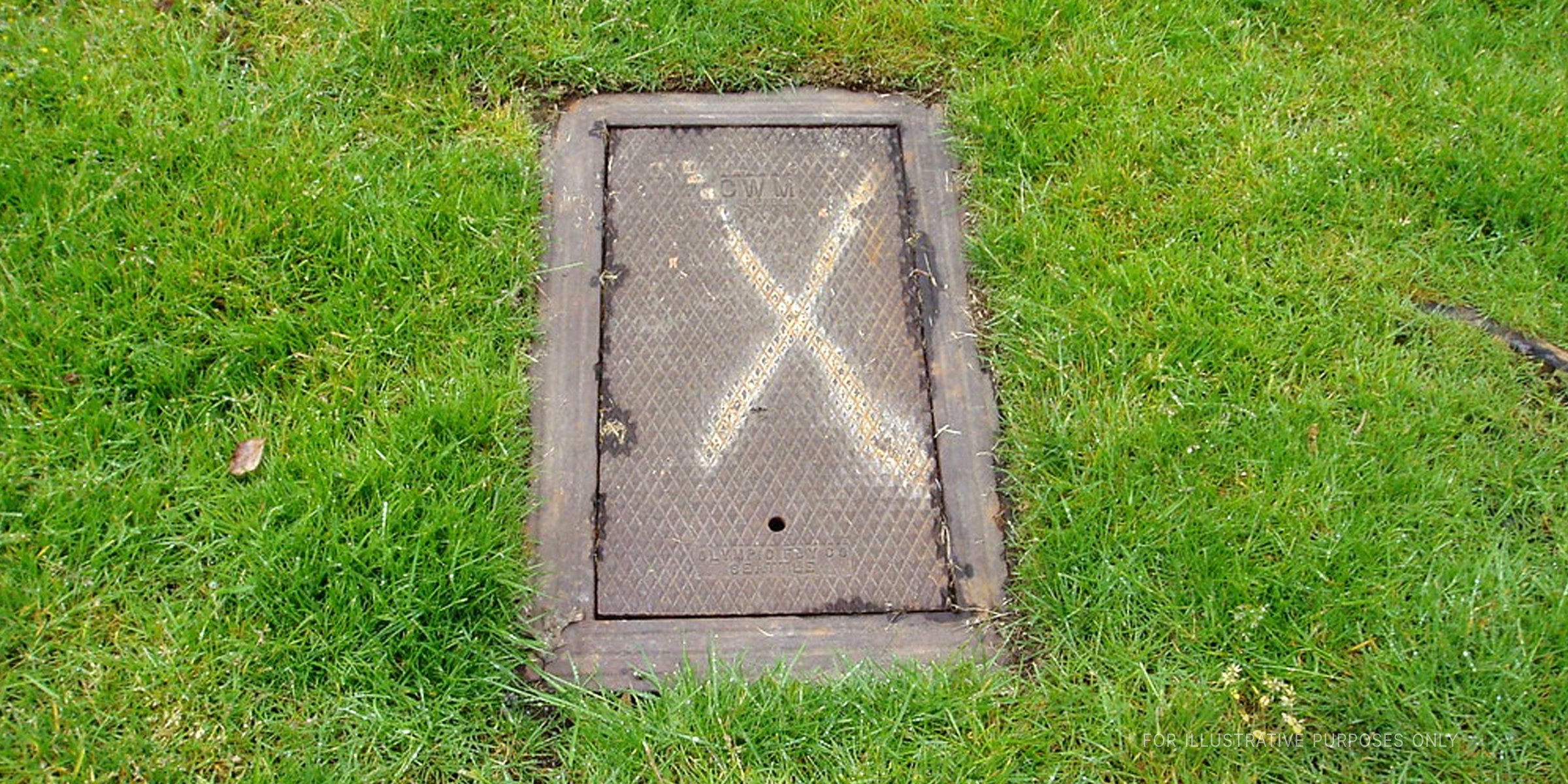 Hidden bunker marked by an 'X' | Source: Flickr /(CC BY-SA 2.0) / seamark