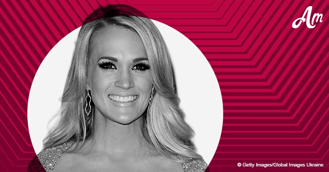 Carrie Underwood posted a candid pic with her husband