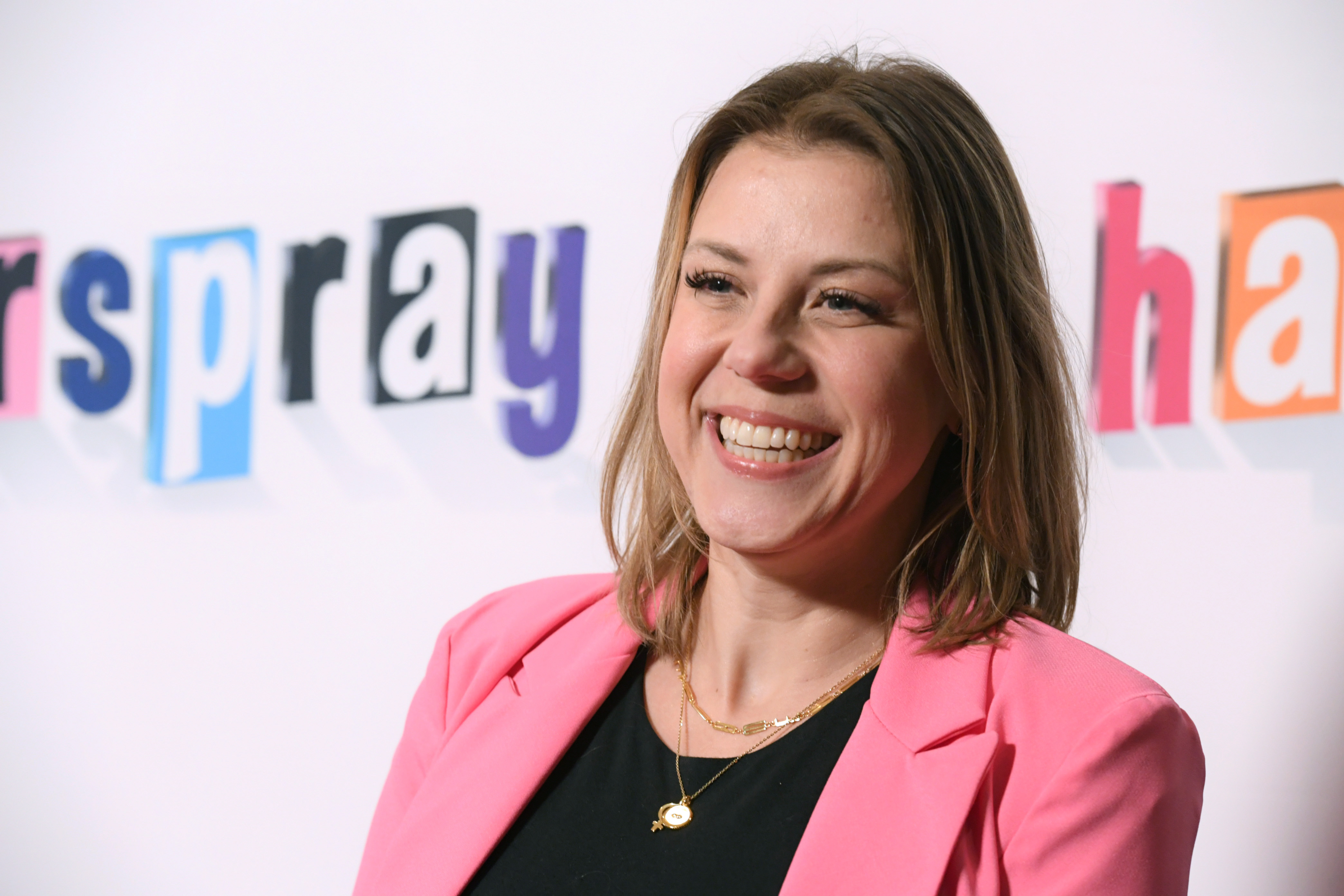 Jodie Sweetin at the Los Angeles opening night performance of the musical "Hairspray" on May 2, 2023, in Hollywood, California. | Source: Getty Images