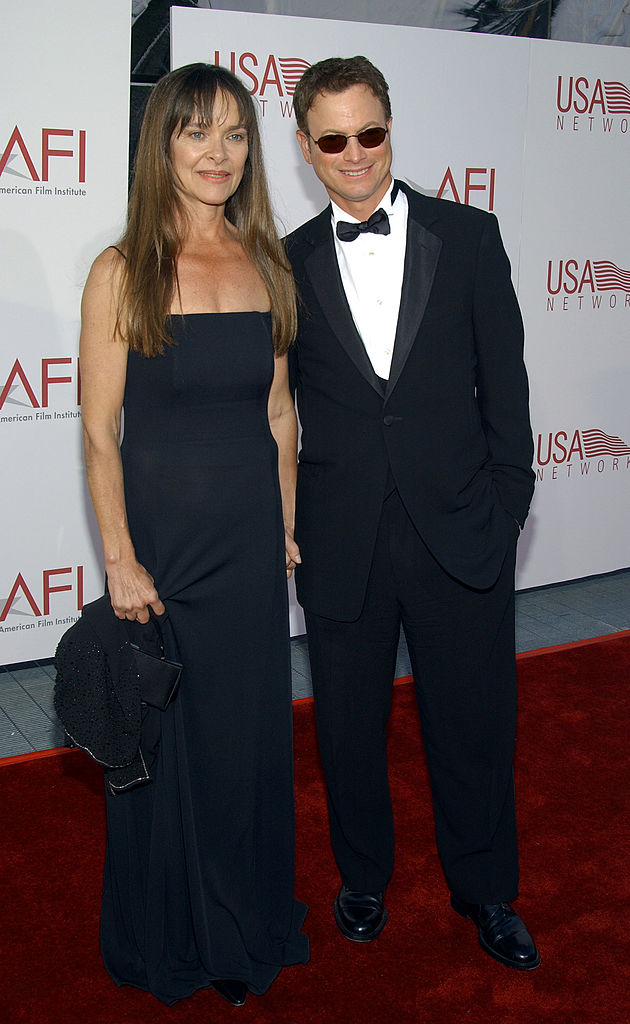 Gary Sinise and Moira Harris at the 30th AFI Life Achievement Award on June 12, 2002, in Hollywood, California | Source: Getty Images 12,