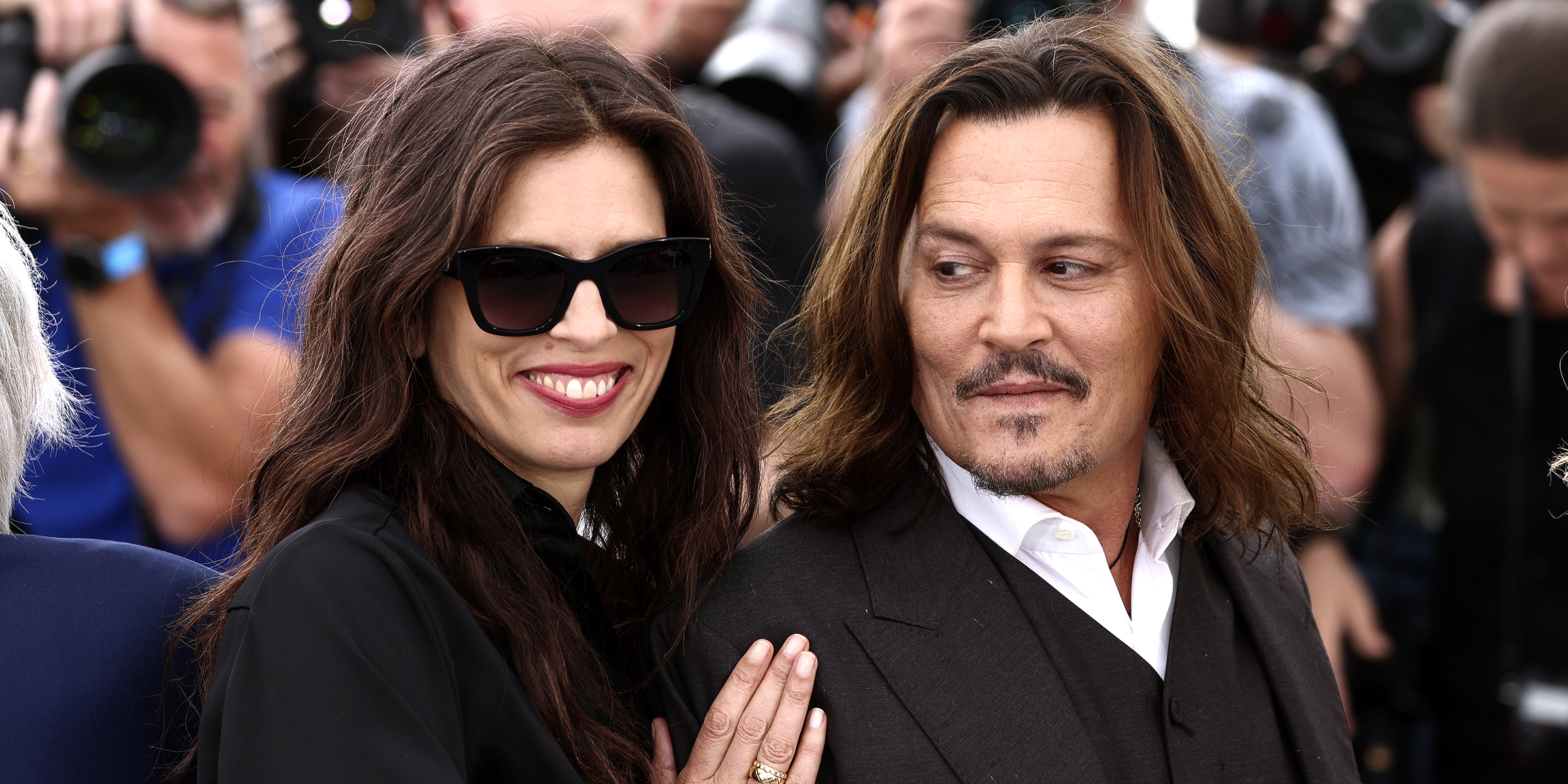 Maïwenn and Johnny Depp. | Source: Getty Images