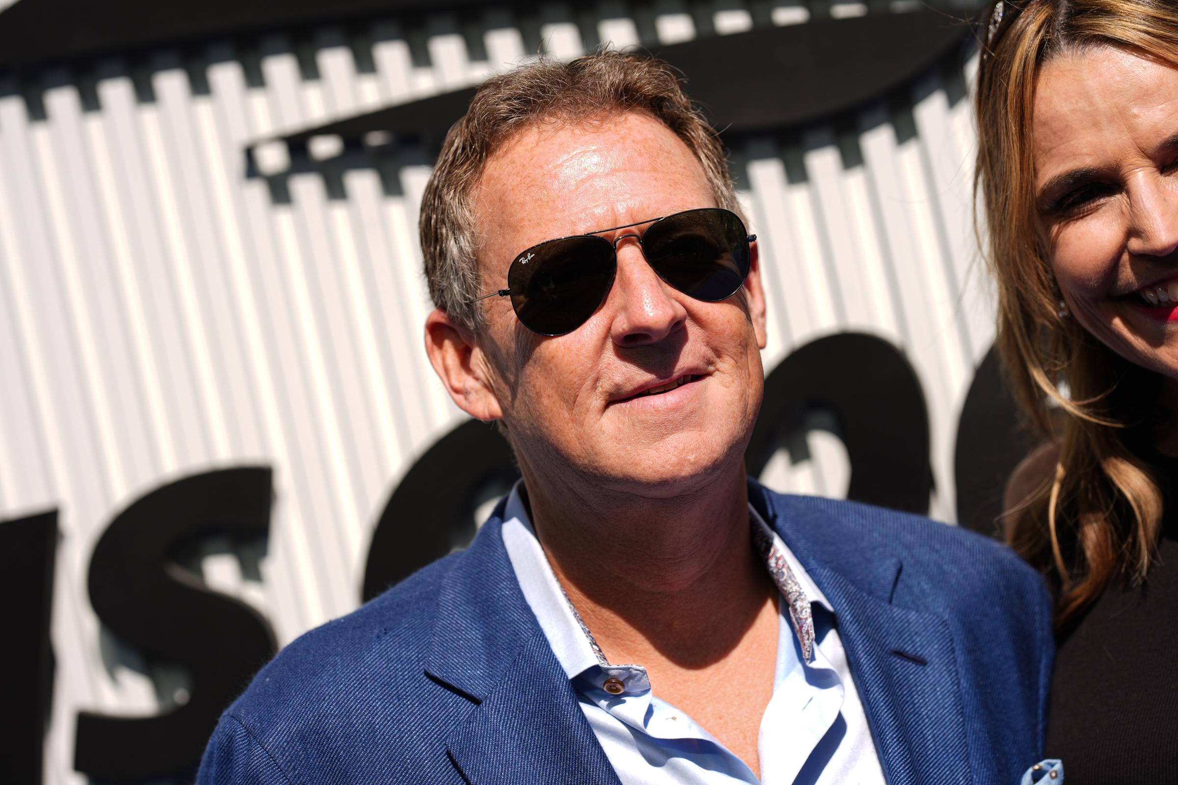 Michael Feldman attends the U.S. Open Tennis Championship in New York City on September 5, 2025 } Source: Getty Images