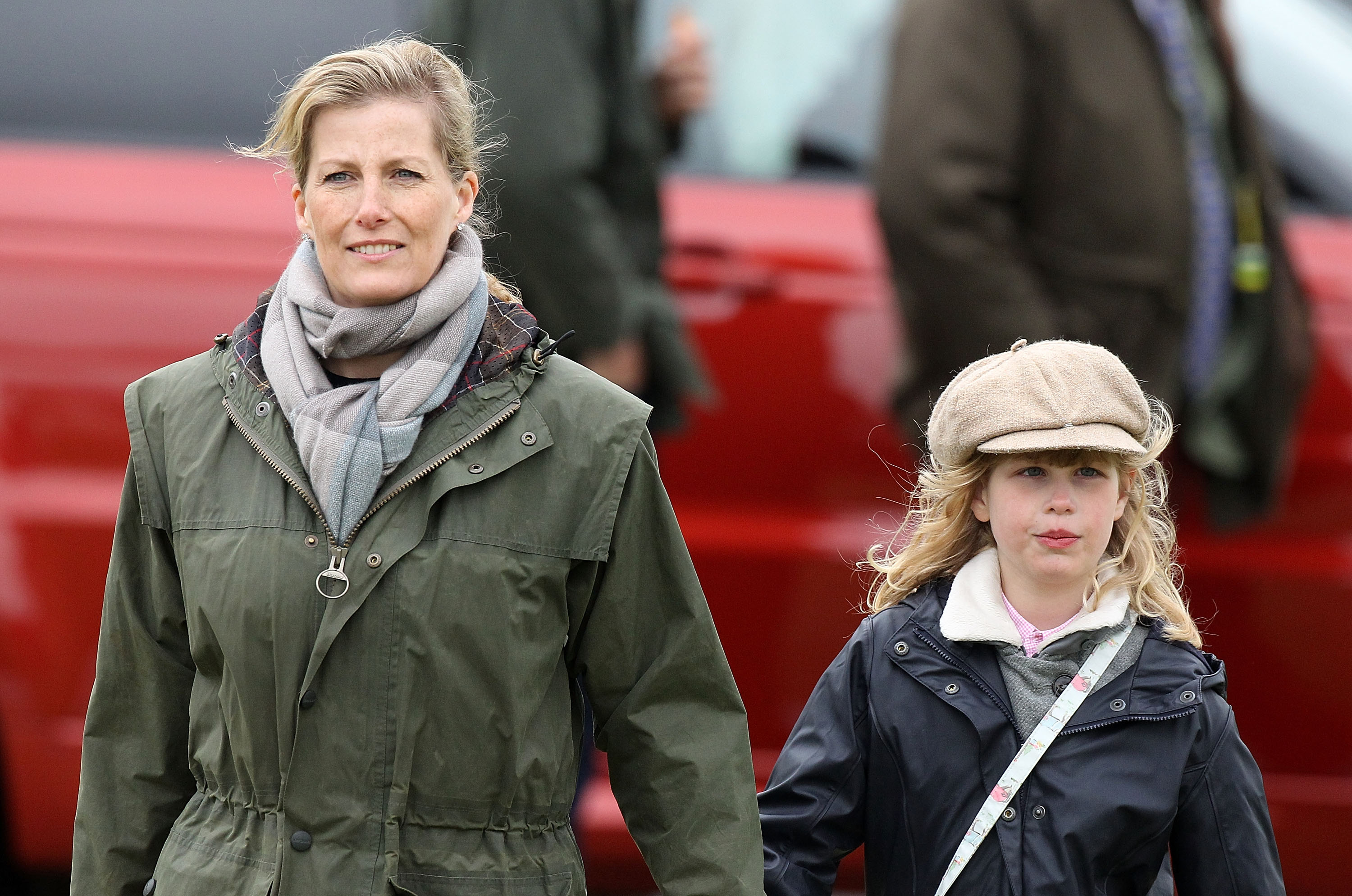 Sophie, Countess of Wessex and her daughter Lady Louise Windsor attending day 4 of the Royal Windsor Horse Show on May 11, 2013 in Windsor, England ┃Source: Getty Images