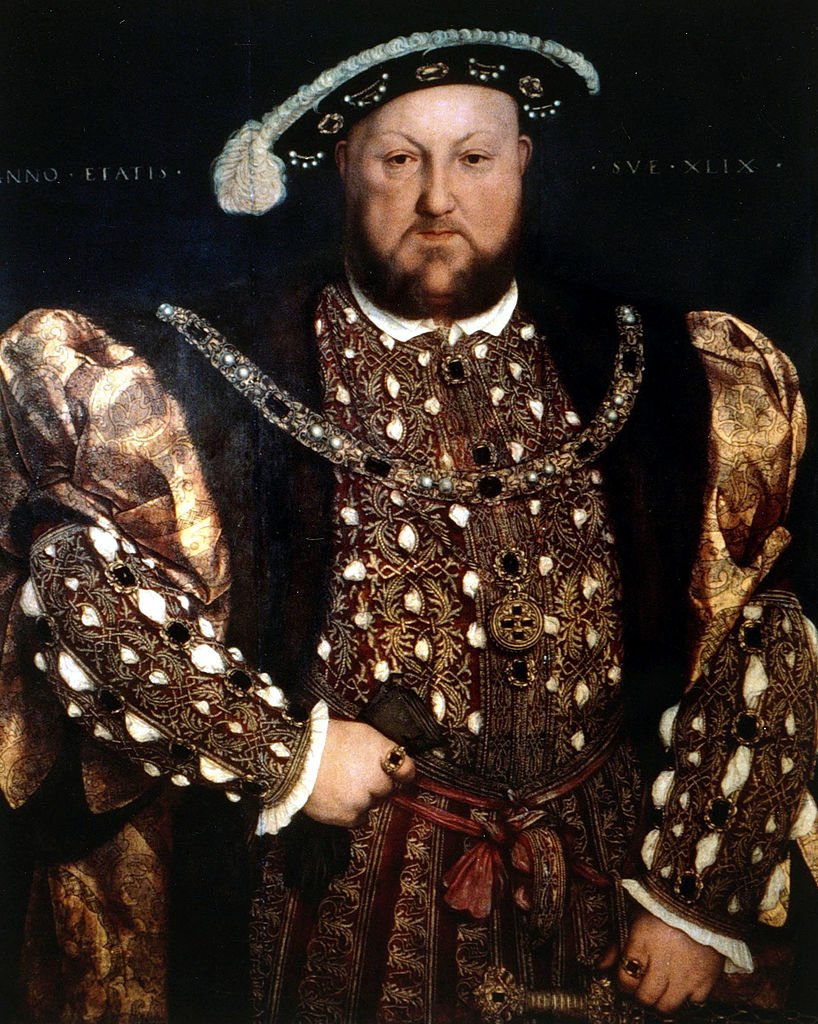 Pintura del rey Henry VIII realizada en 1520. | Foto: Getty Images.