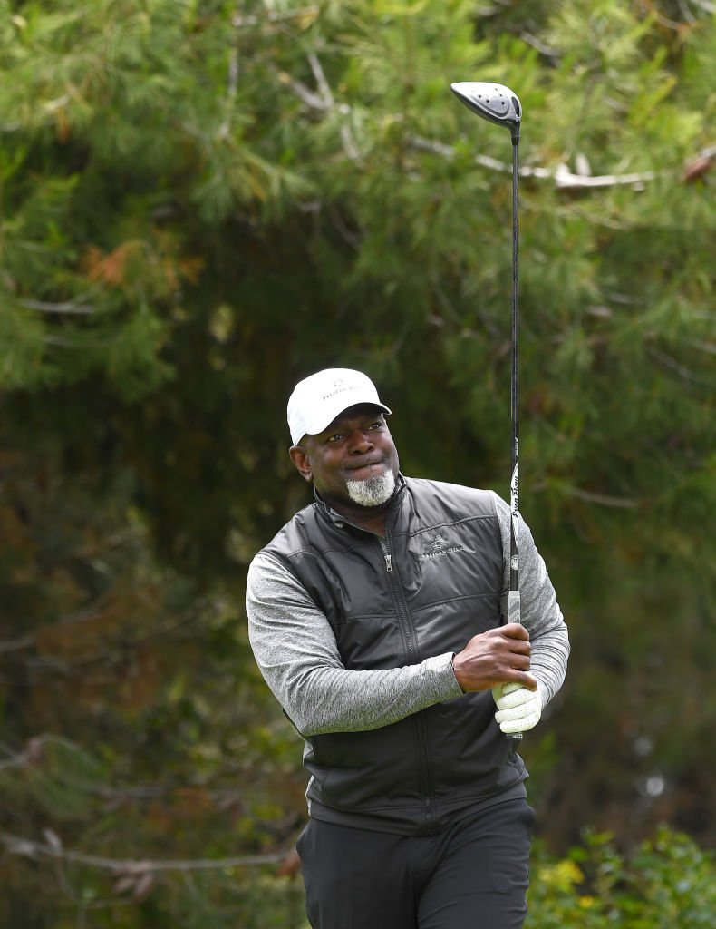 Hall of Famer and former professional NFL player Emmitt Smith participates in the Marcus Allen Charity Golf tournament benefiting Laureus USA and All Stars Helping Kids | Getty Images