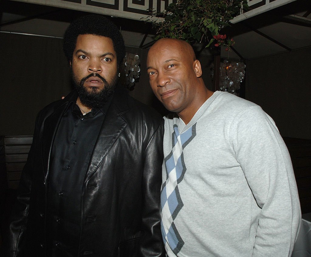 Ice Cube and John Singleton at the after party of the premiere of "First Sunday" in January 2018. | Photo: Getty Images