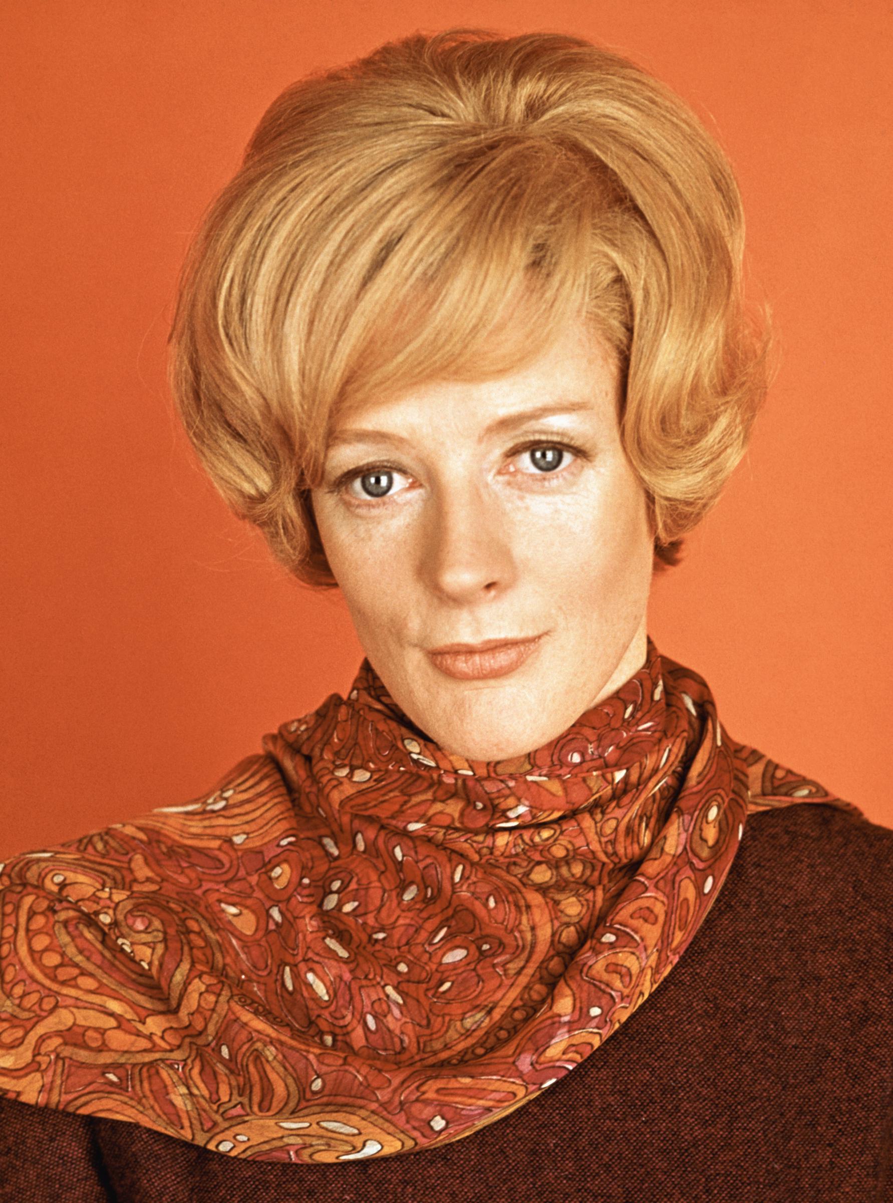 Maggie Smith on the set of "The Prime of Miss Jean Brodie" in 1969 | Source: Getty Images