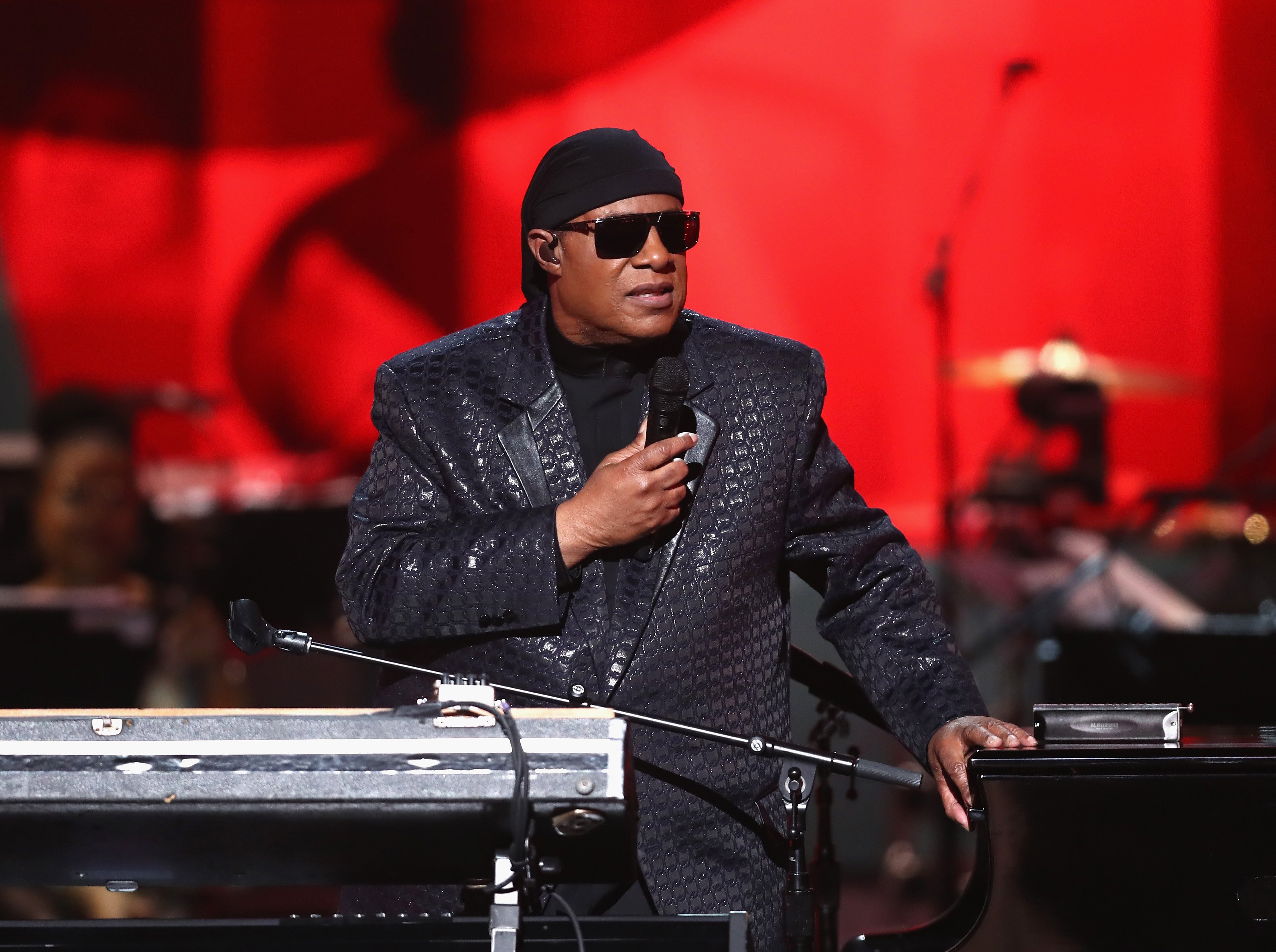 Stevie Wonder performs during Motown 60: A GRAMMY Celebration on Feb. 12, 2019 in California | Photos: Getty Images