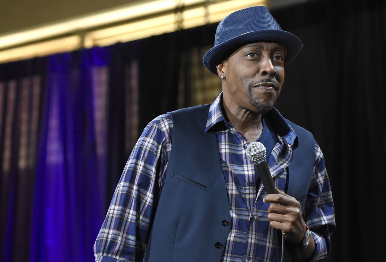 Arsenio Hall performs during KAABOO Del Mar at the Del Mar Fairgrounds. | Source: Getty Images
