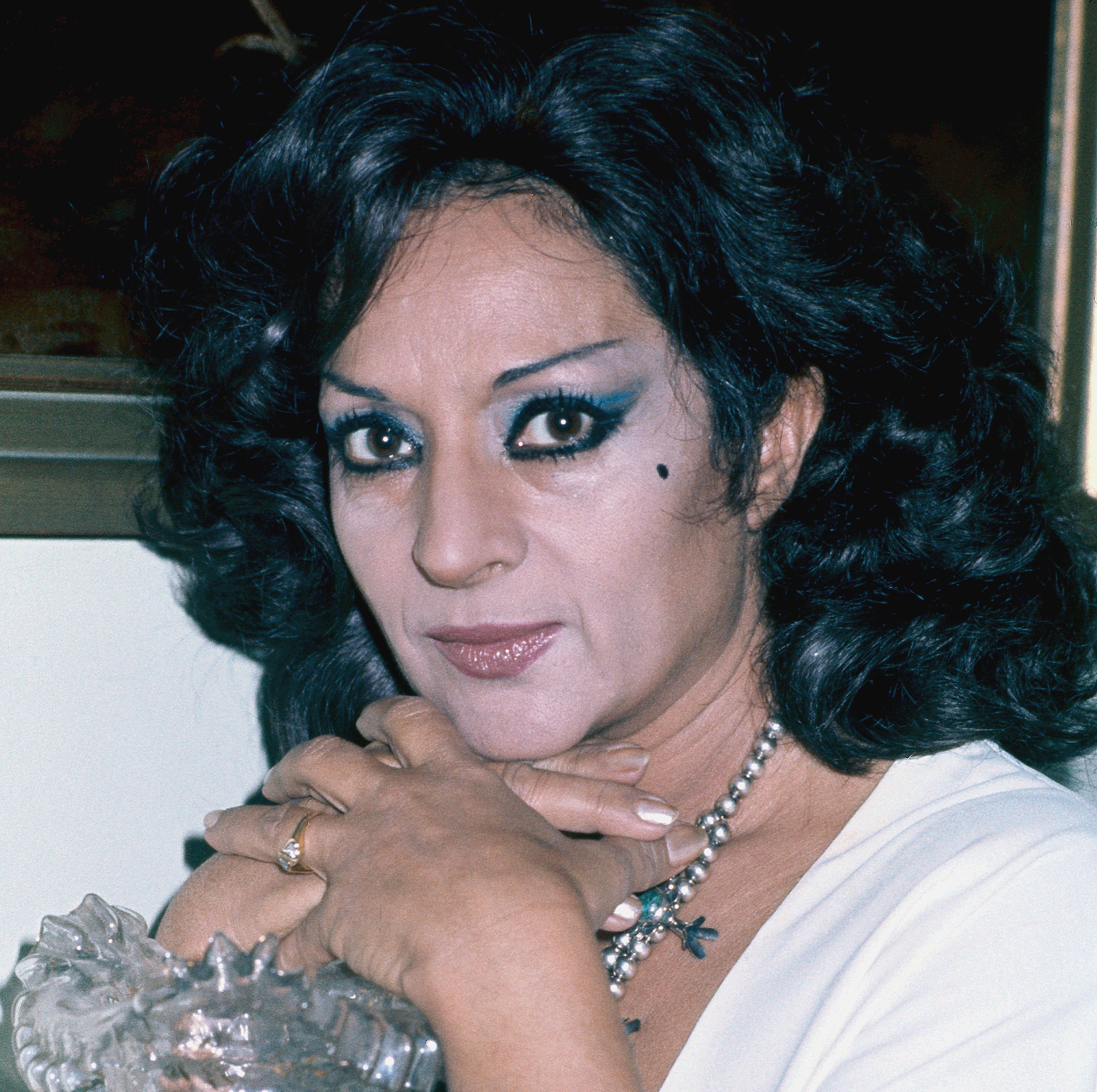 La actriz, cantante y bailaora Lola Flores, Madrid, España, 1981. | Foto: Getty Images