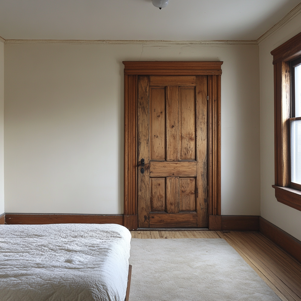 A closet in a bedroom | Source: Midjourney