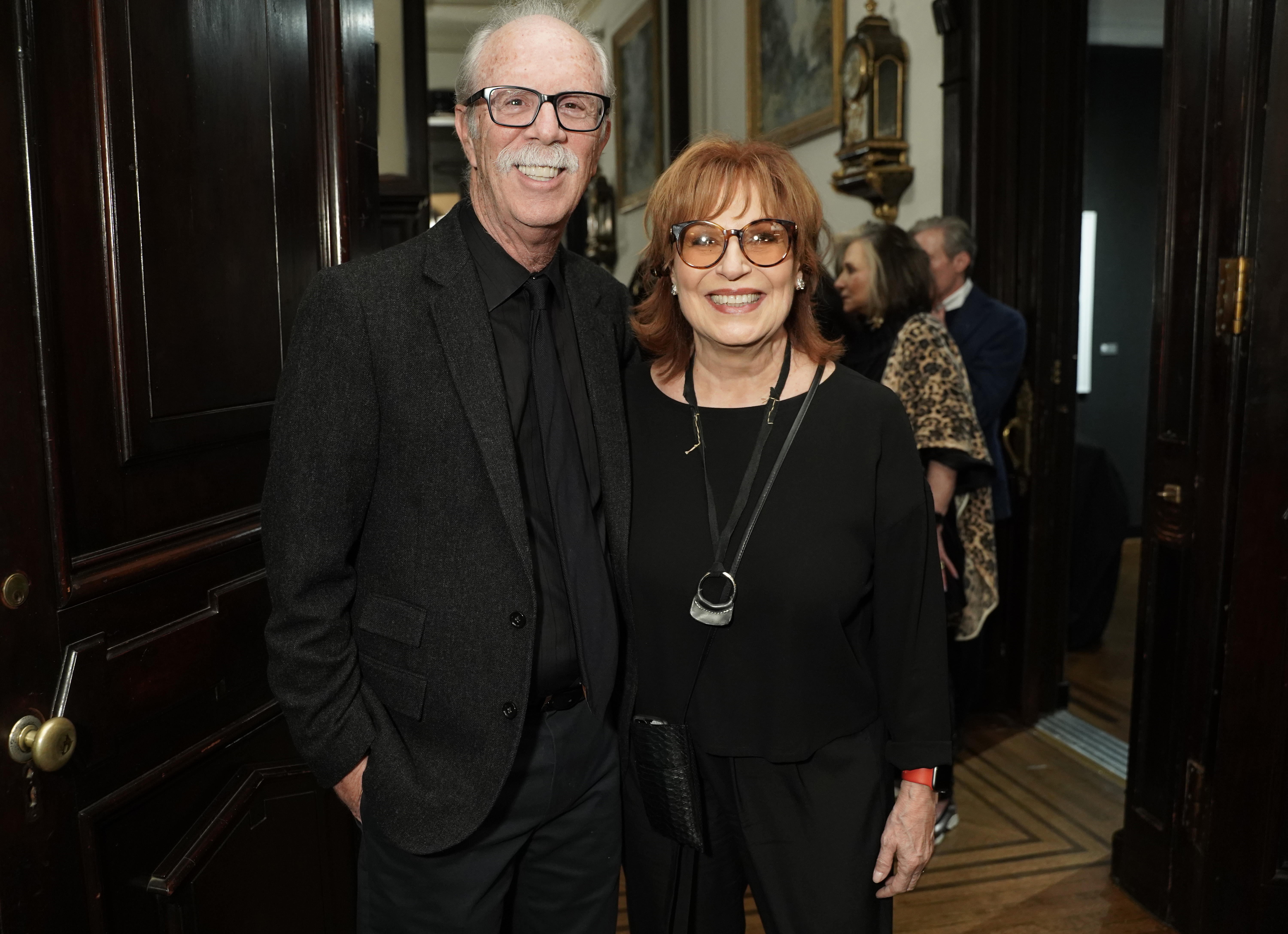 Steve Janowitz and Joy Behar at the Joseph Fioretti exhibition at The National Arts Club on October 5, 2019 in New York City | Source: Getty Images