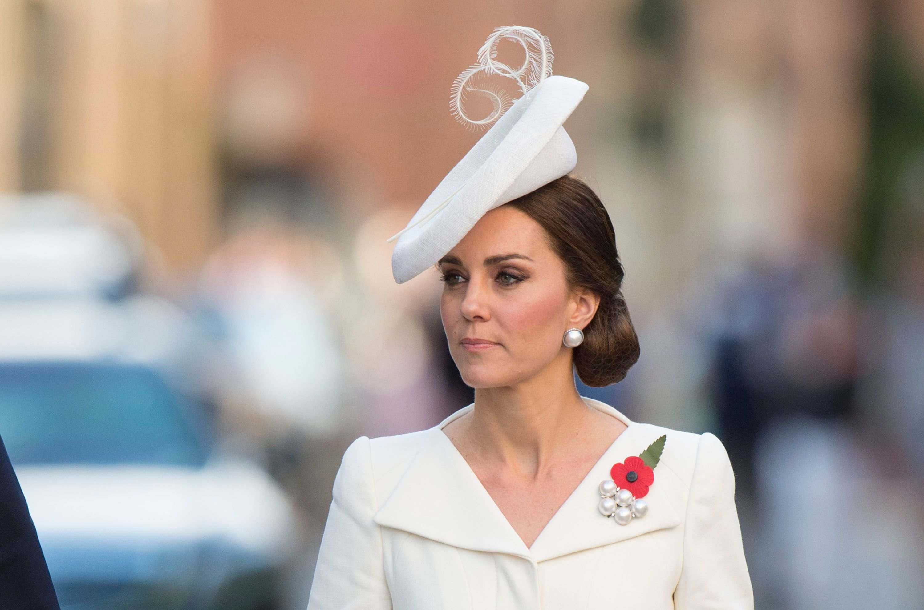 Kate Middleton en julio de 2017 en Ypres, Bélgica. | Foto: Getty Images