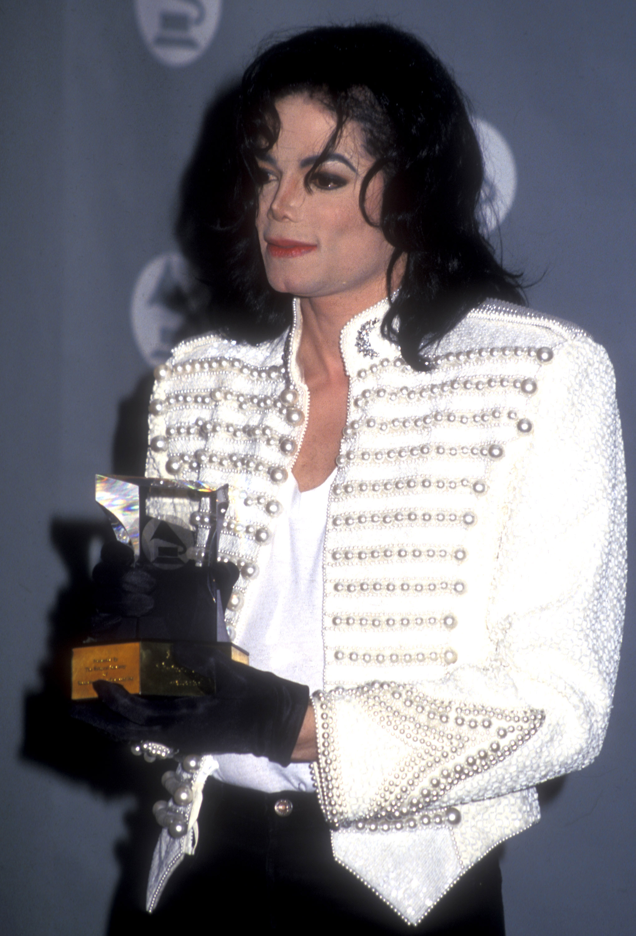 Michael Jackson at the 35th Annual GRAMMY Awards on February 24, 1993 | Source: Getty Images