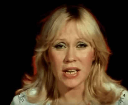 Screenshot from YouTube music video. | Source: Youtube.com/ABBA Screenshot from YouTube music video. | Source: Youtube.com/ABBA