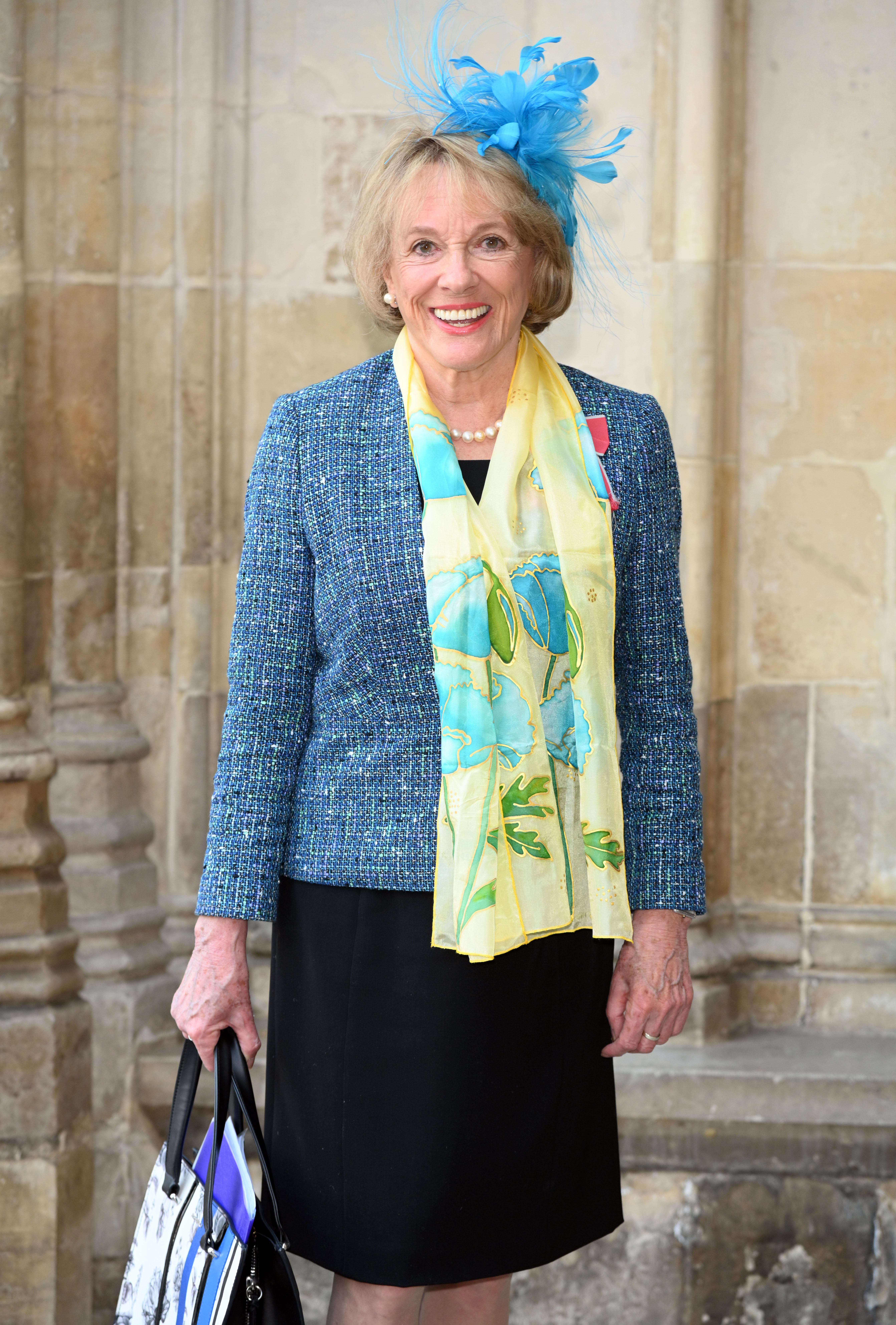 Dame Esther Rantzen at "A Service of Thanksgiving for the life and work of Dame Vera Lynn" on March 21, 2022, in London, England. | Source: Getty Images
