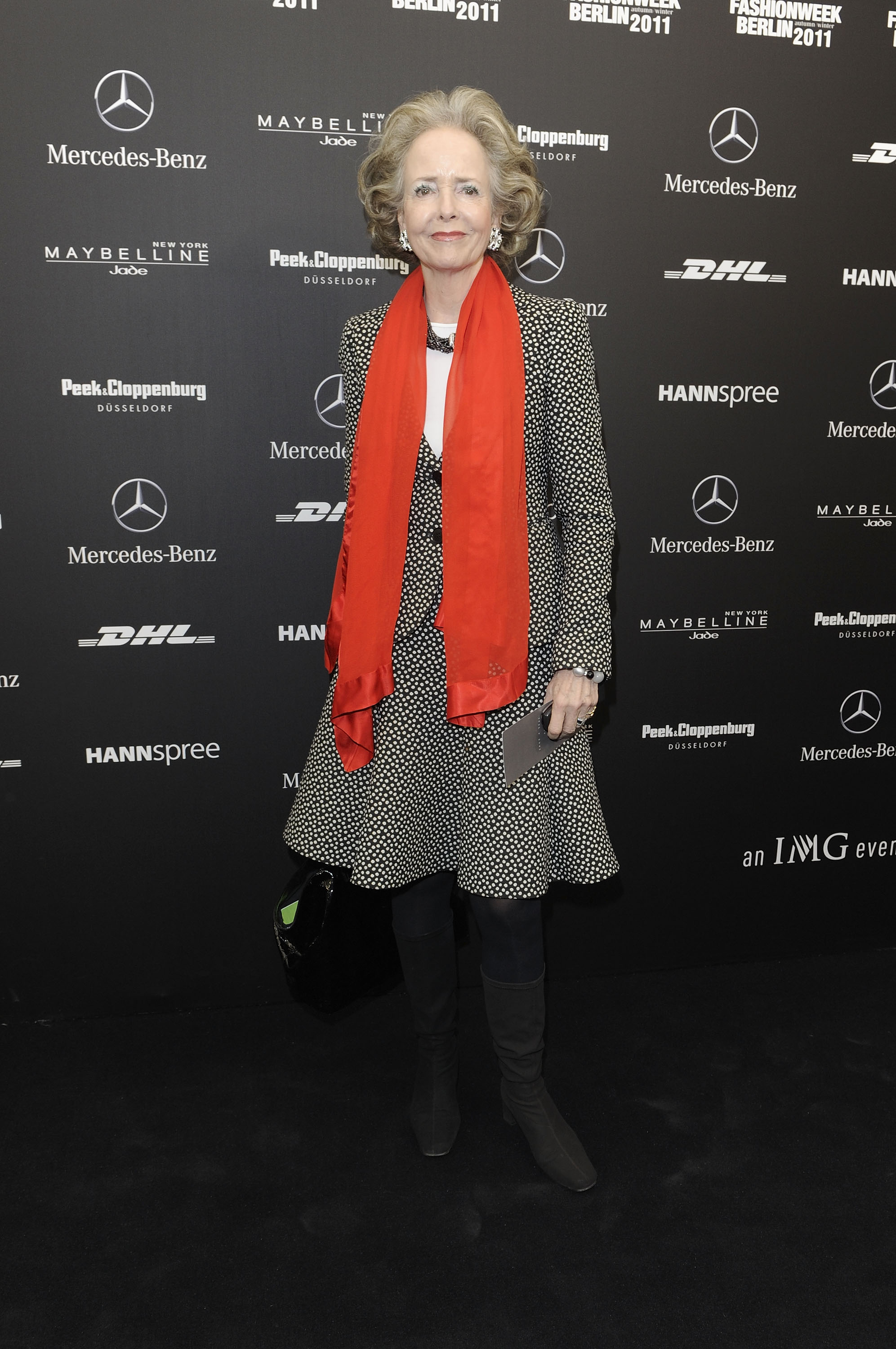 Isa von Hardenberg attends the Laurel Show during the Mercedes Benz Fashion Week at Bebelplatz on January 20, 2011 in Berlin, Germany. | Source: Getty Images