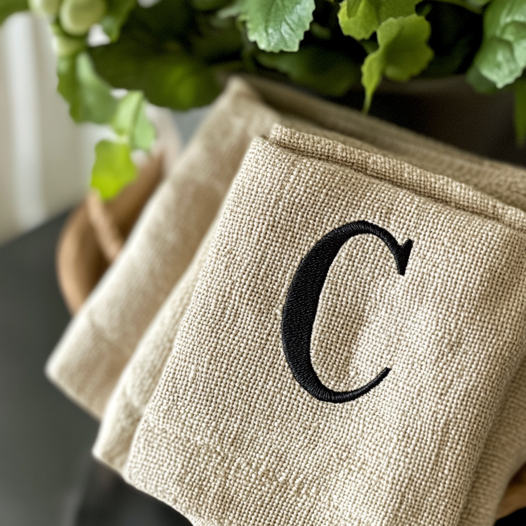 Personalized kitchen towels | Source: Midjourney