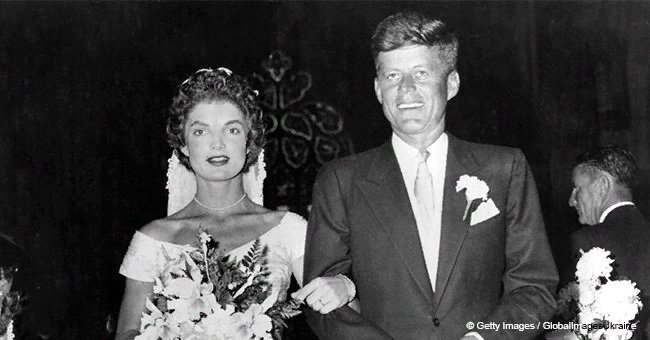 JFK's granddaughter and her then-fiancé looked like JFK and Jacqueline at their wedding