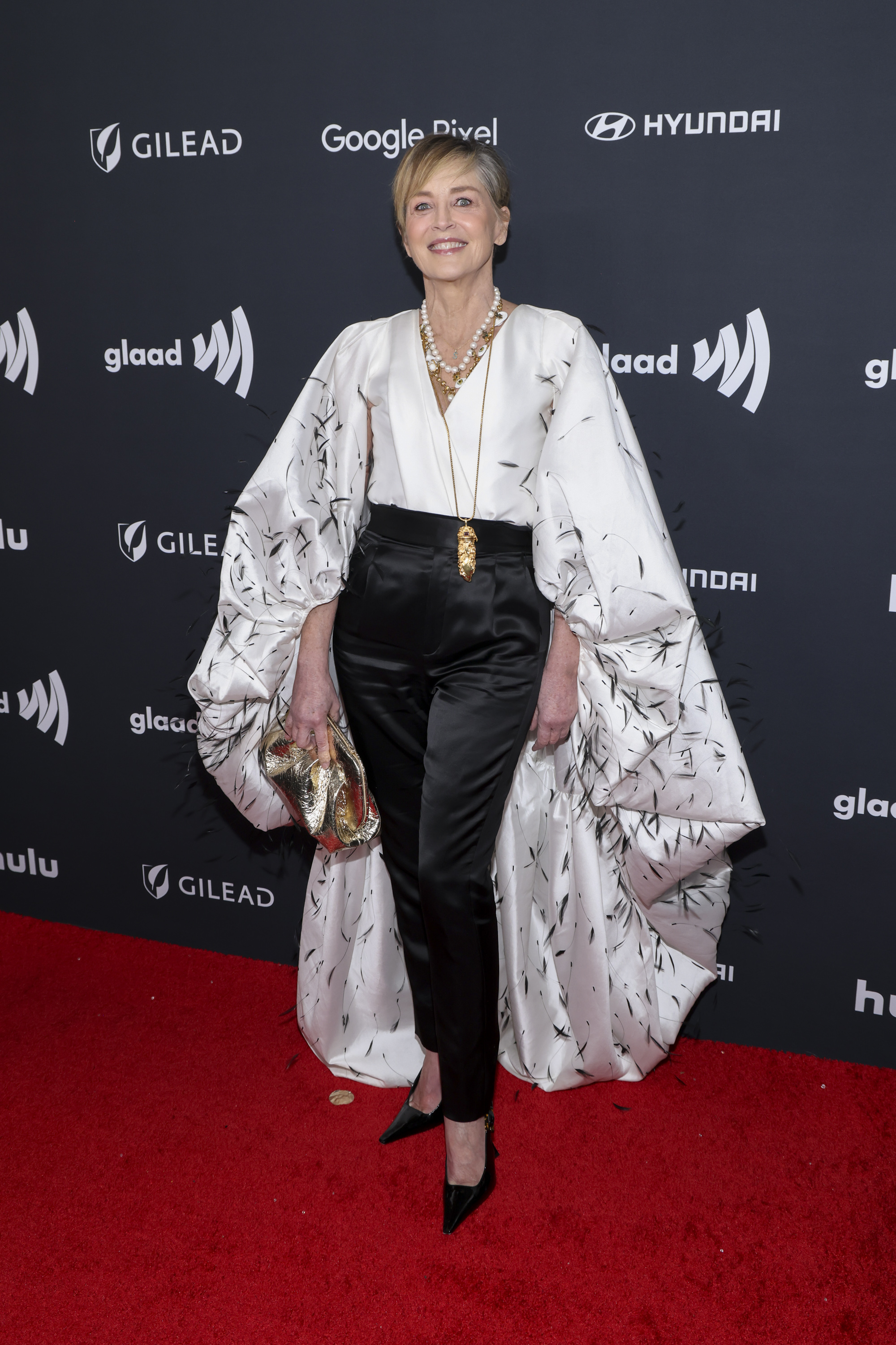 Sharon Stone at the 35th Annual GLAAD Media Awards held in Beverly Hills, California, on March 14, 2024. | Source: Getty Images