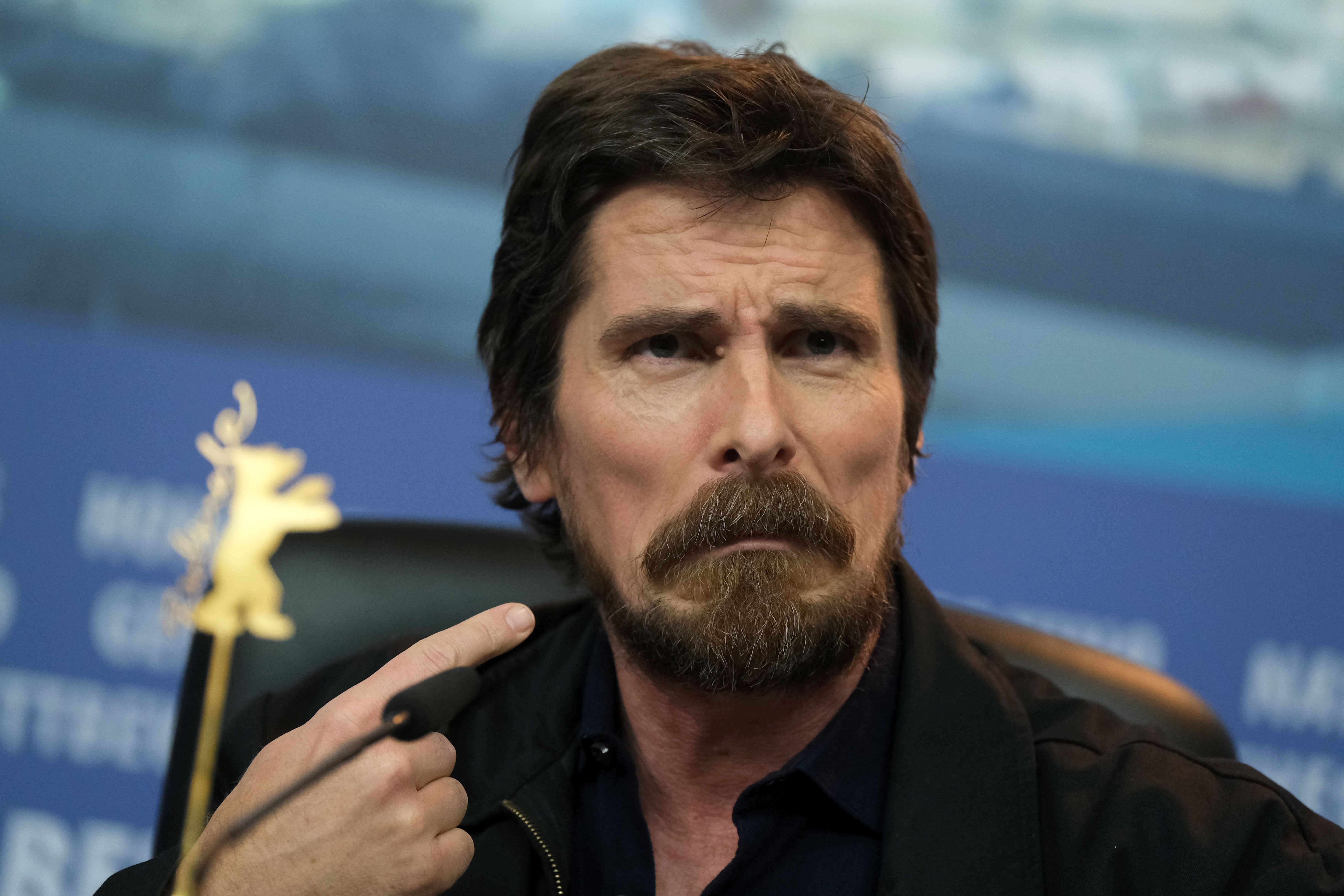 Christian Bale during the "Vice" (Vice - Der zweite Mann) press conference at Grand Hyatt Hotel on February 11, 2019 in Berlin, Germany. | Source: Getty Images