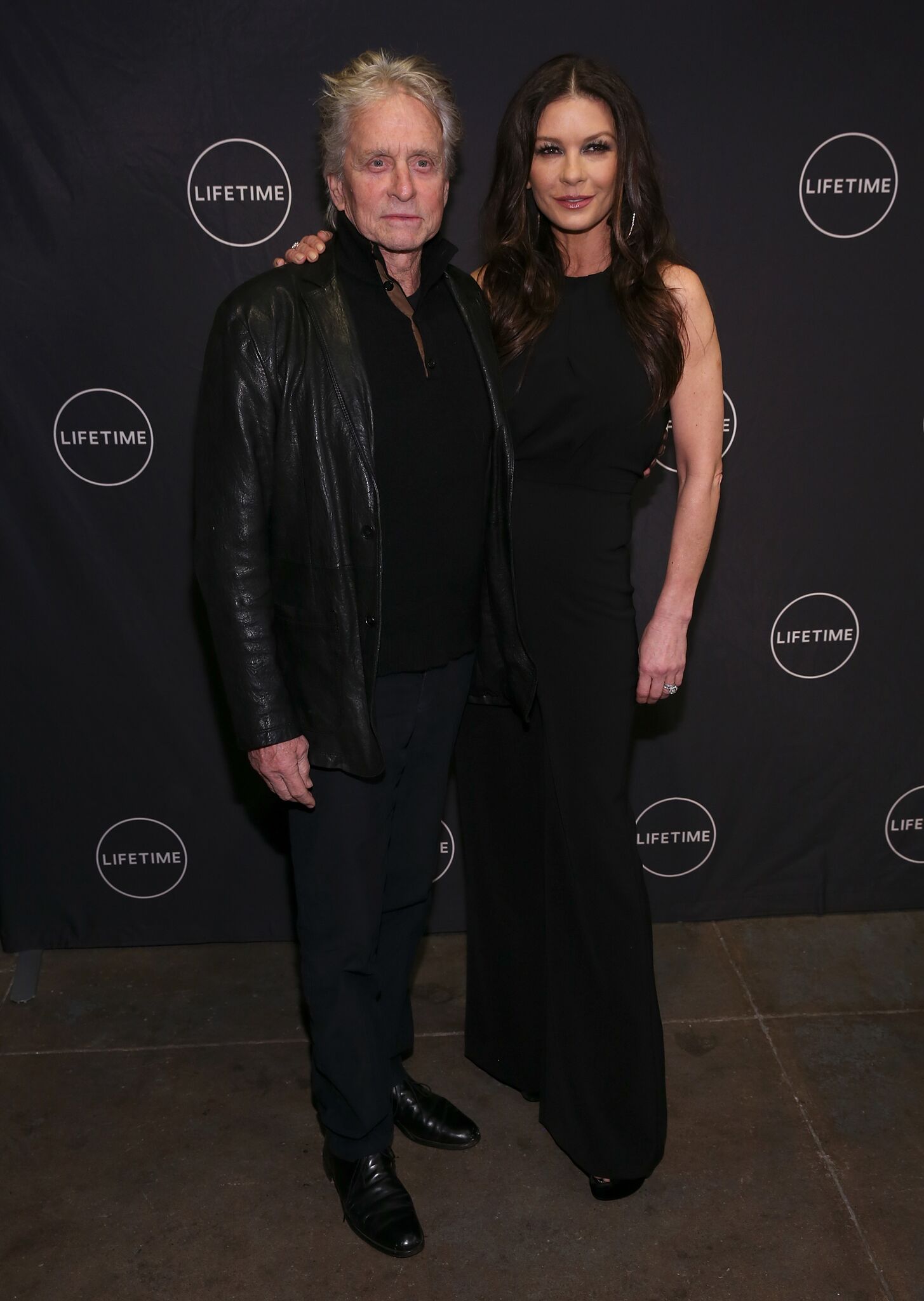 Michael Douglas and Catherine Zeta-Jones attend the Lifetime Luminaries screening of "Cocaine Godmother, The Griselda Blanco Story" at NeueHouse Madison Square | Getty Images
