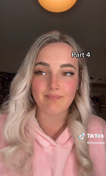 Madeleine Jaye talking about her dating experience | Source: tiktok.com/mjayeex