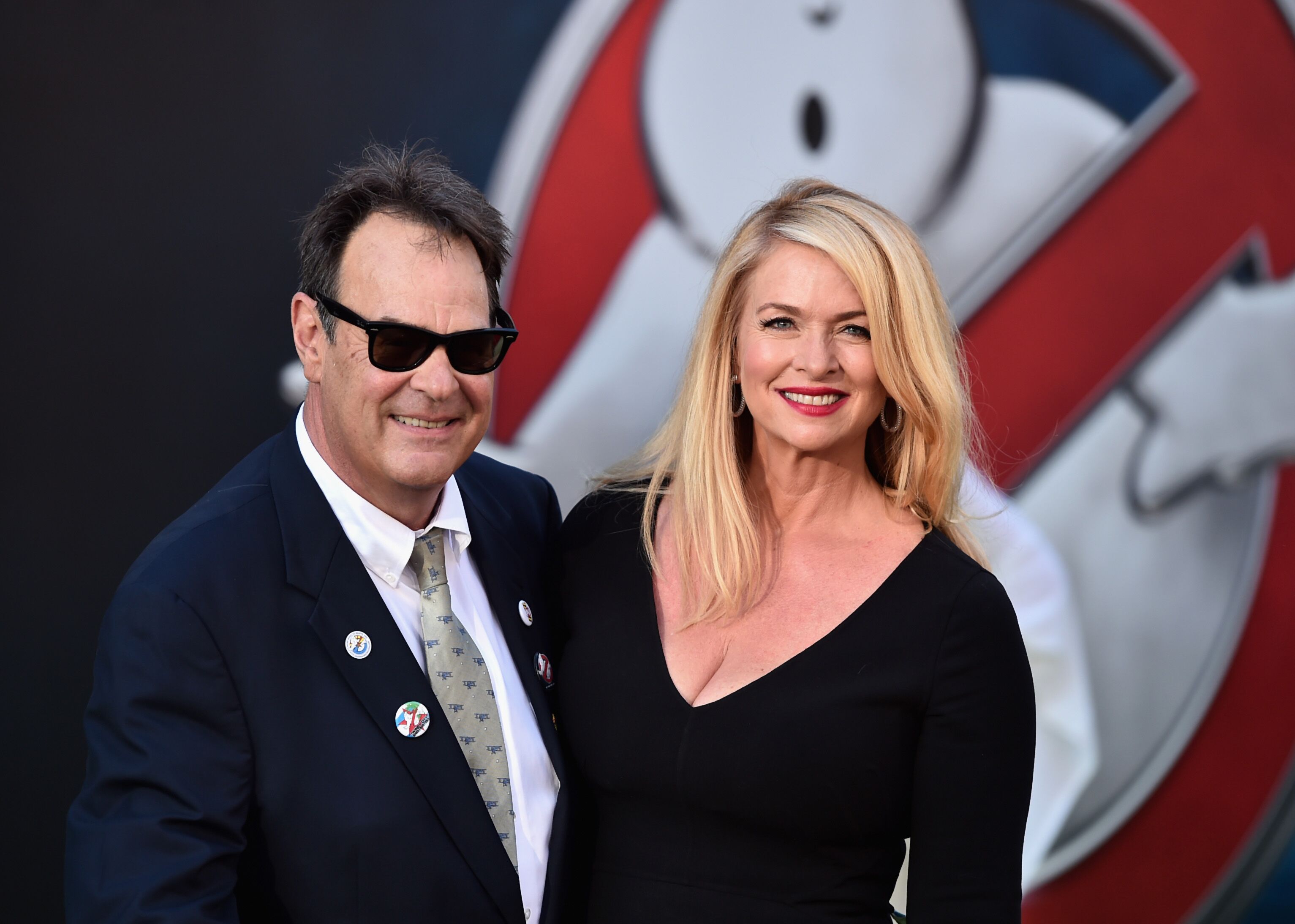  Dan Aykroyd and Donna Dixon arrive at the Premiere of Sony Pictures' 'Ghostbusters' at TCL Chinese Theatre. | Source: Getty Images