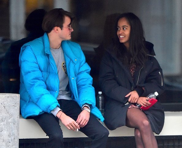  Rory Farquharson, Malia Obama are seen on January 20, 2018 in New York City. | Photo:Getty Images