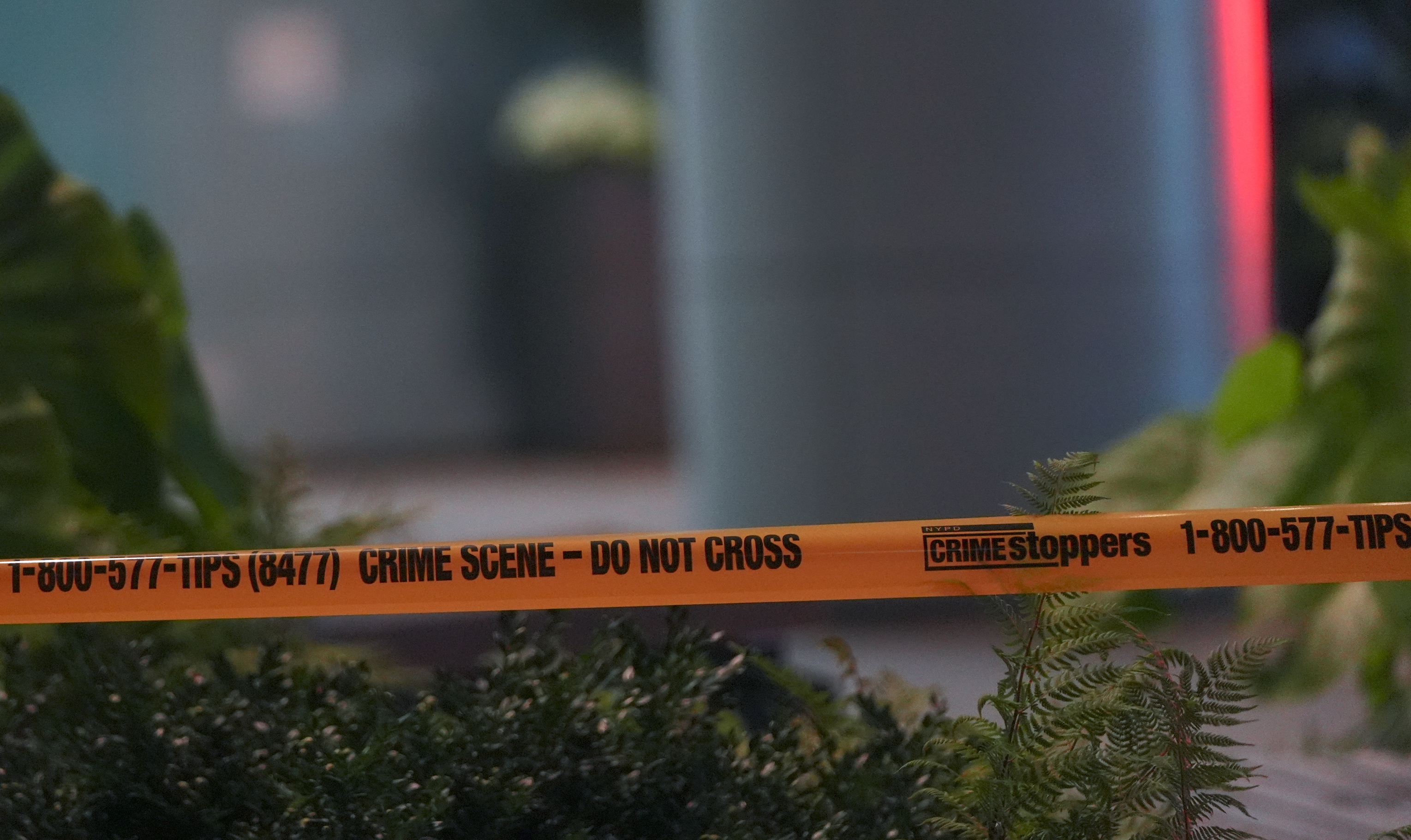 A view of police tape at the scene following the mass shooting attack in Manhattan, New York, on July 29, 2025. | Source: Getty Images