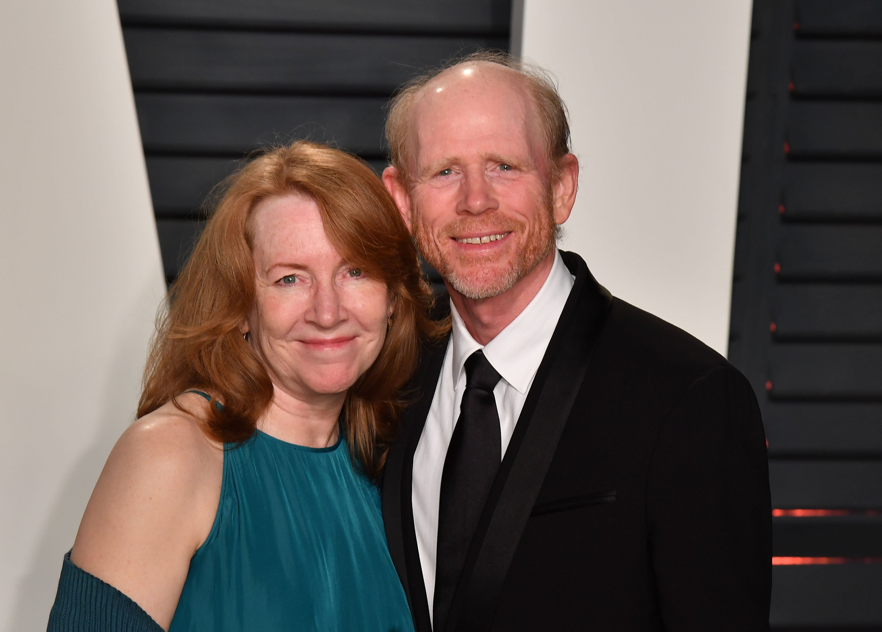 Ron Howard and Cheryl Howard attend the 2017 Vanity Fair Oscar Party hosted by Graydon Carter at the Wallis Annenberg Center for the Performing Arts on February 26, 2017, in Beverly Hills, California. | Source: Getty Images