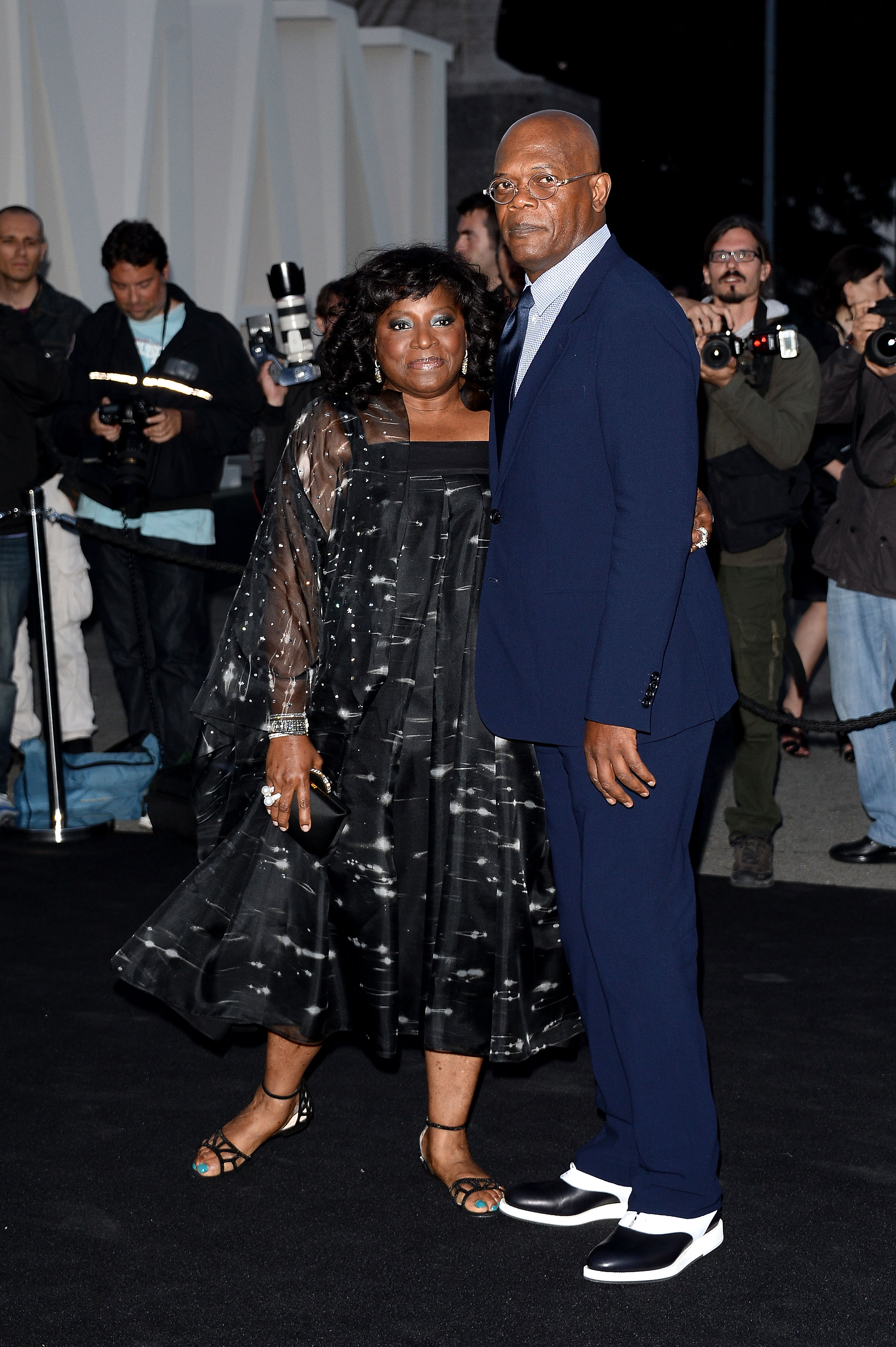 Samuel L. Jackson and LaTanya Richardson attend 'One Night Only' Roma on June 5, 2013, in Rome, Italy. | Source: Getty Images