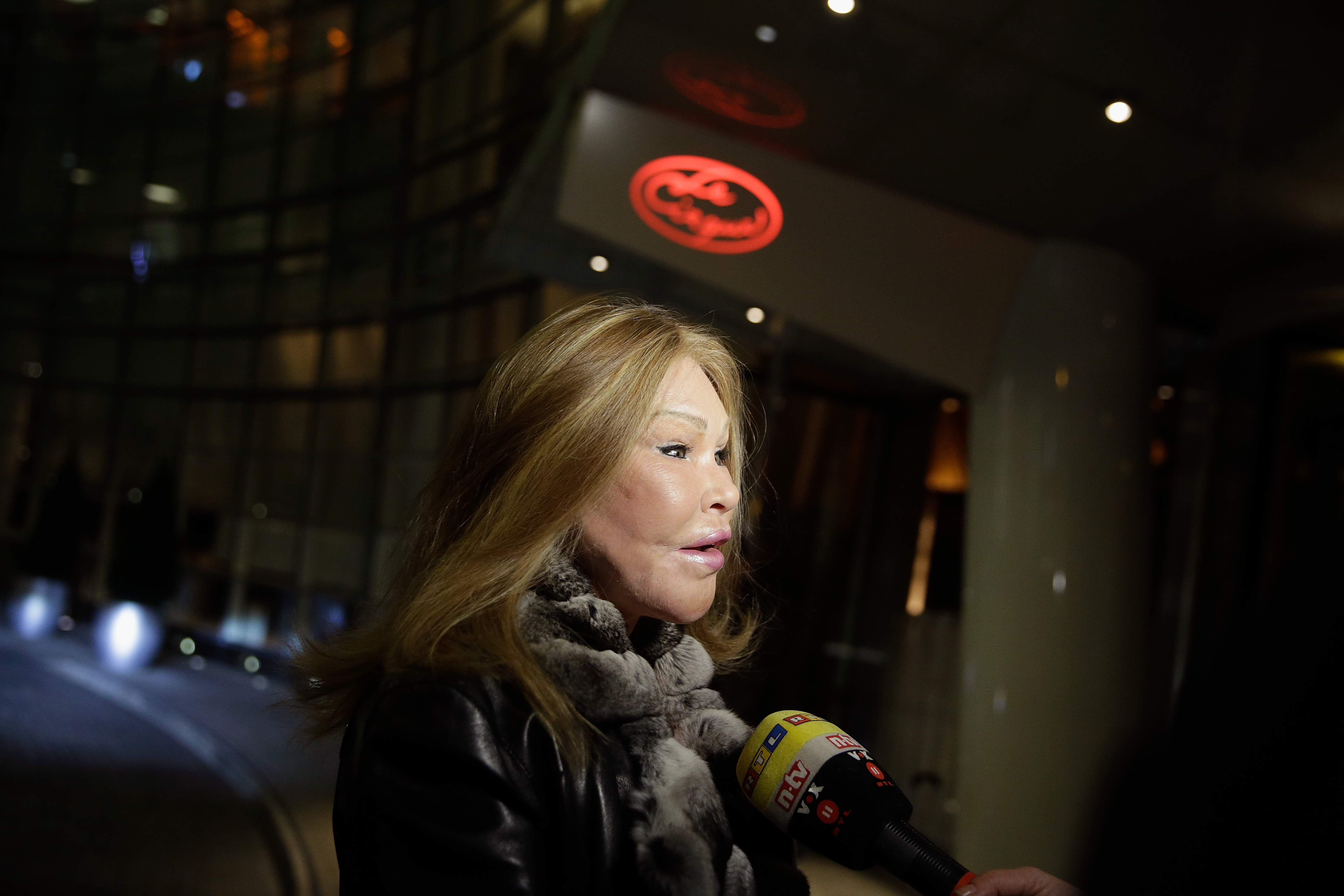 Jocelyn Wildenstein at Lloyd Klein's 50th birthday celebration on February 15, 2017, in New York City. | Source: Getty Images