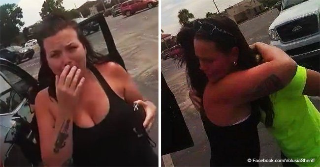 Mother's distraught reaction upon realizing she forgot her baby in a hot car (video)