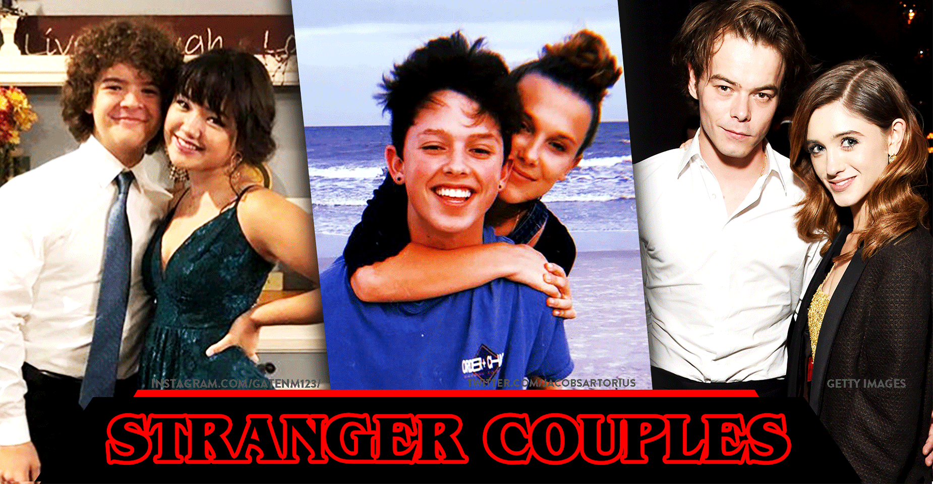 Stranger Things Cast Real Life Partners