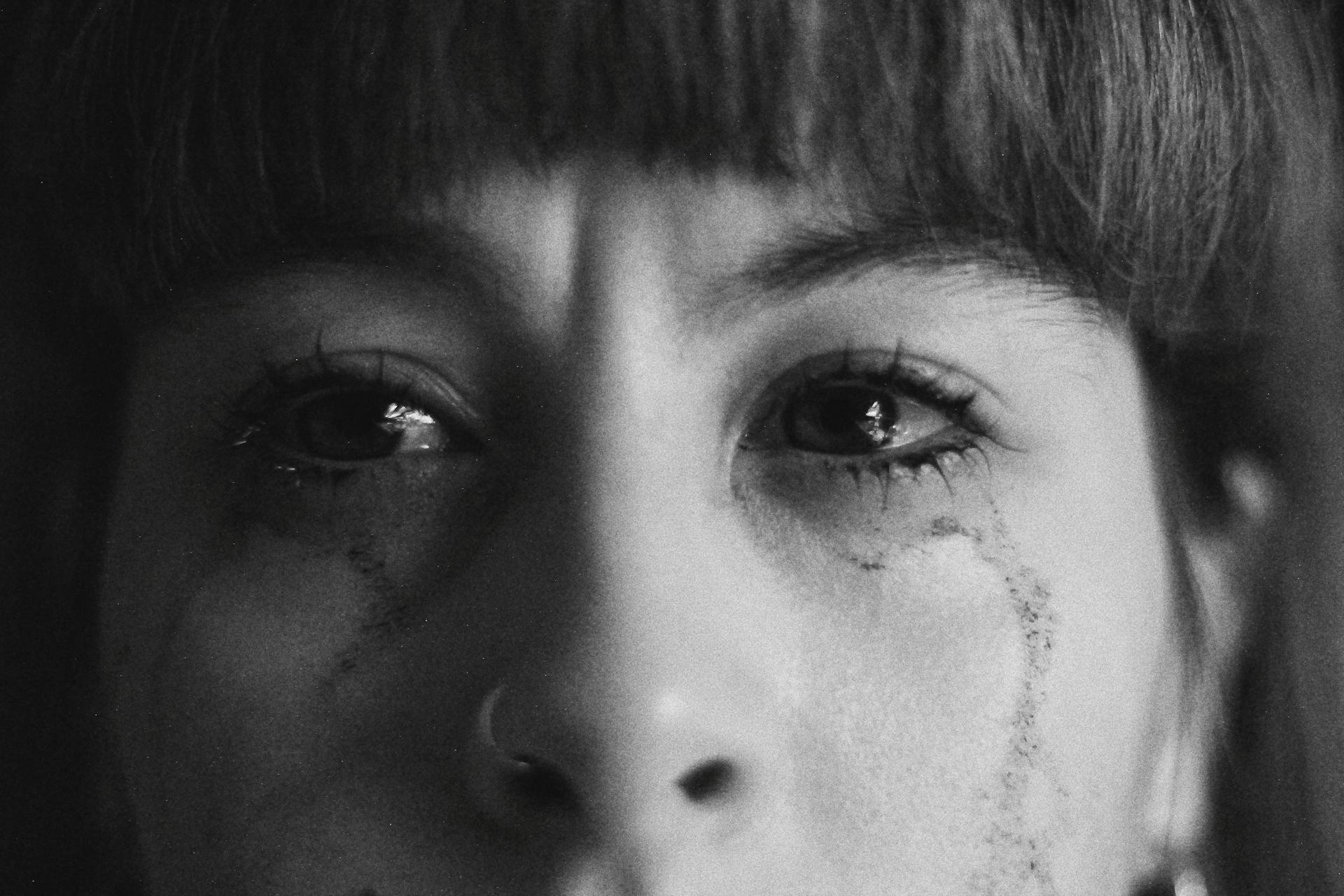 Close up of a crying woman's face | Source: Pexels
