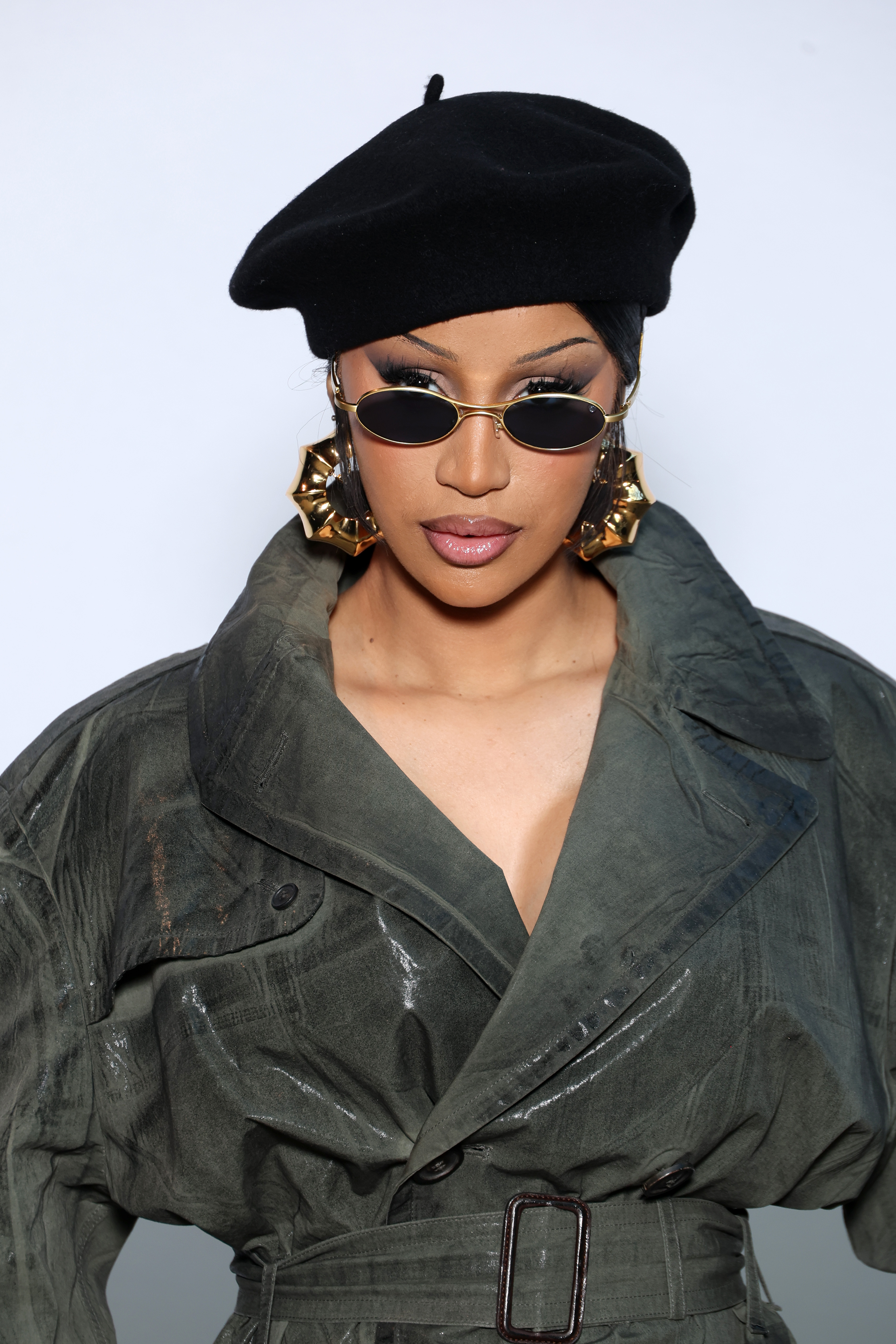 Cardi B attends the Maison Margiela Haute Couture Fall/Winter show as part of Paris Fashion Week on July 9, 2025 | Source: Getty Images