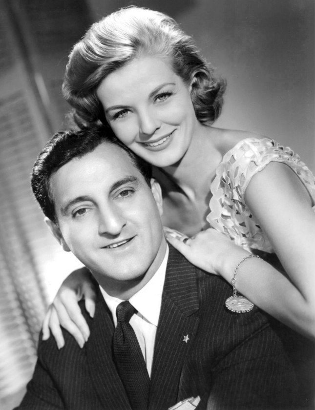 Publicity photo of Danny Thomas and Marjorie Lord from the television program "Make Room for Daddy," circa 1950s. | Photo: Wikimedia Commons