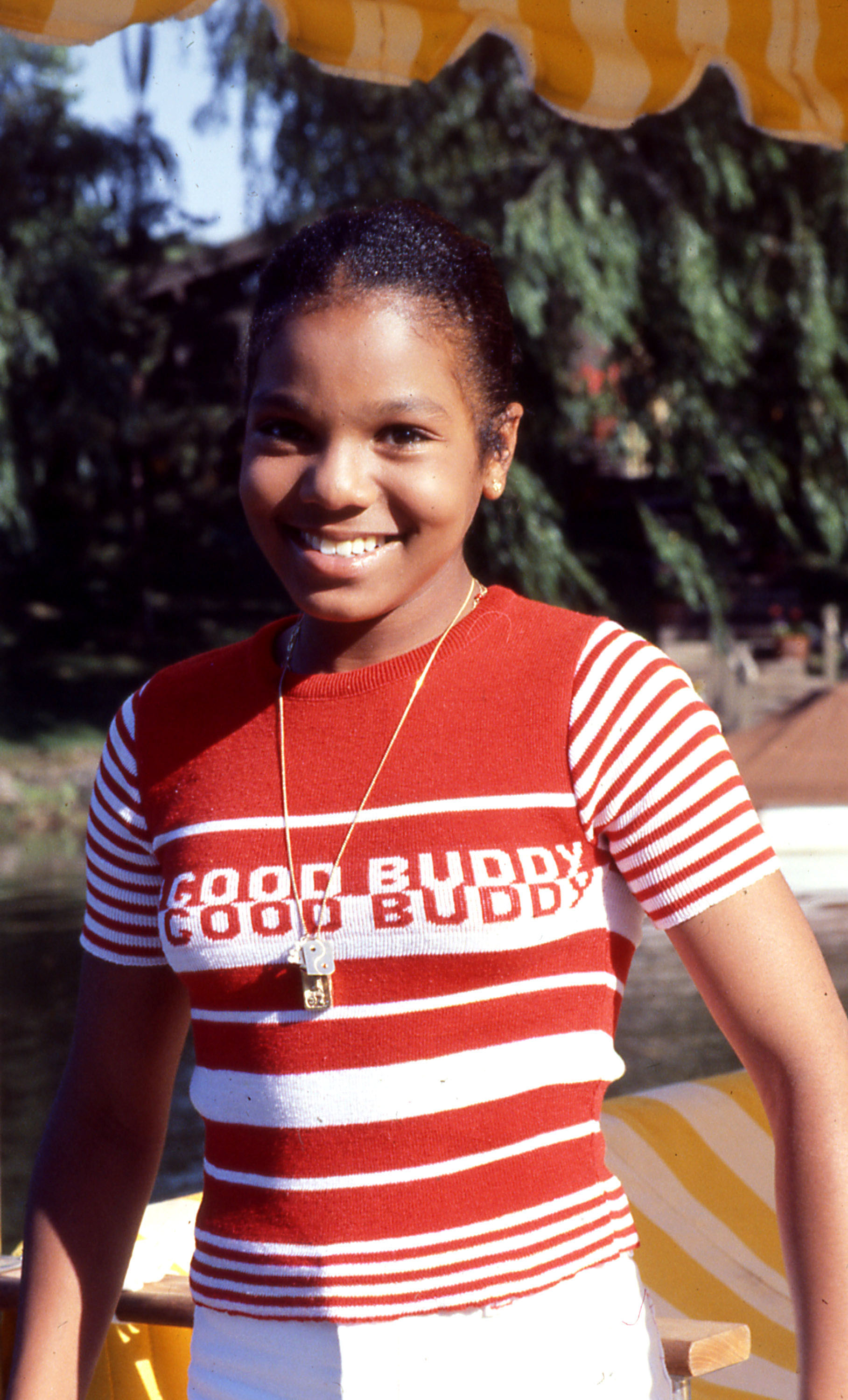 Janet Jackson during a publicity photo shoot on August 17, 1978 in Westlake Village, California. | Source: Getty Images