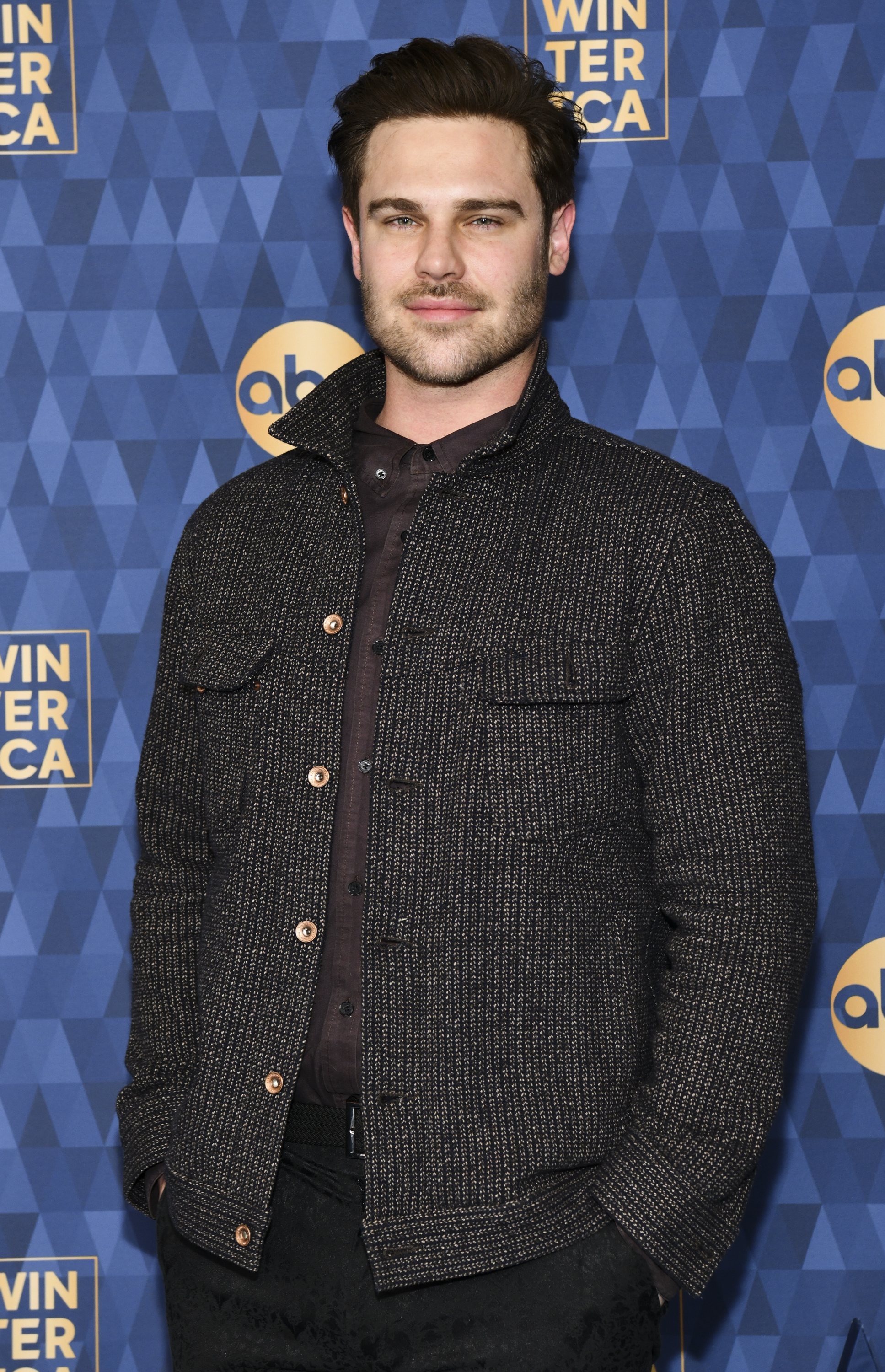 Grey Damon attends ABC Television's Winter Press Tour 2020 at The Langham Huntington, Pasadena on January 8, 2020, in Pasadena, California. | Source: Getty Images