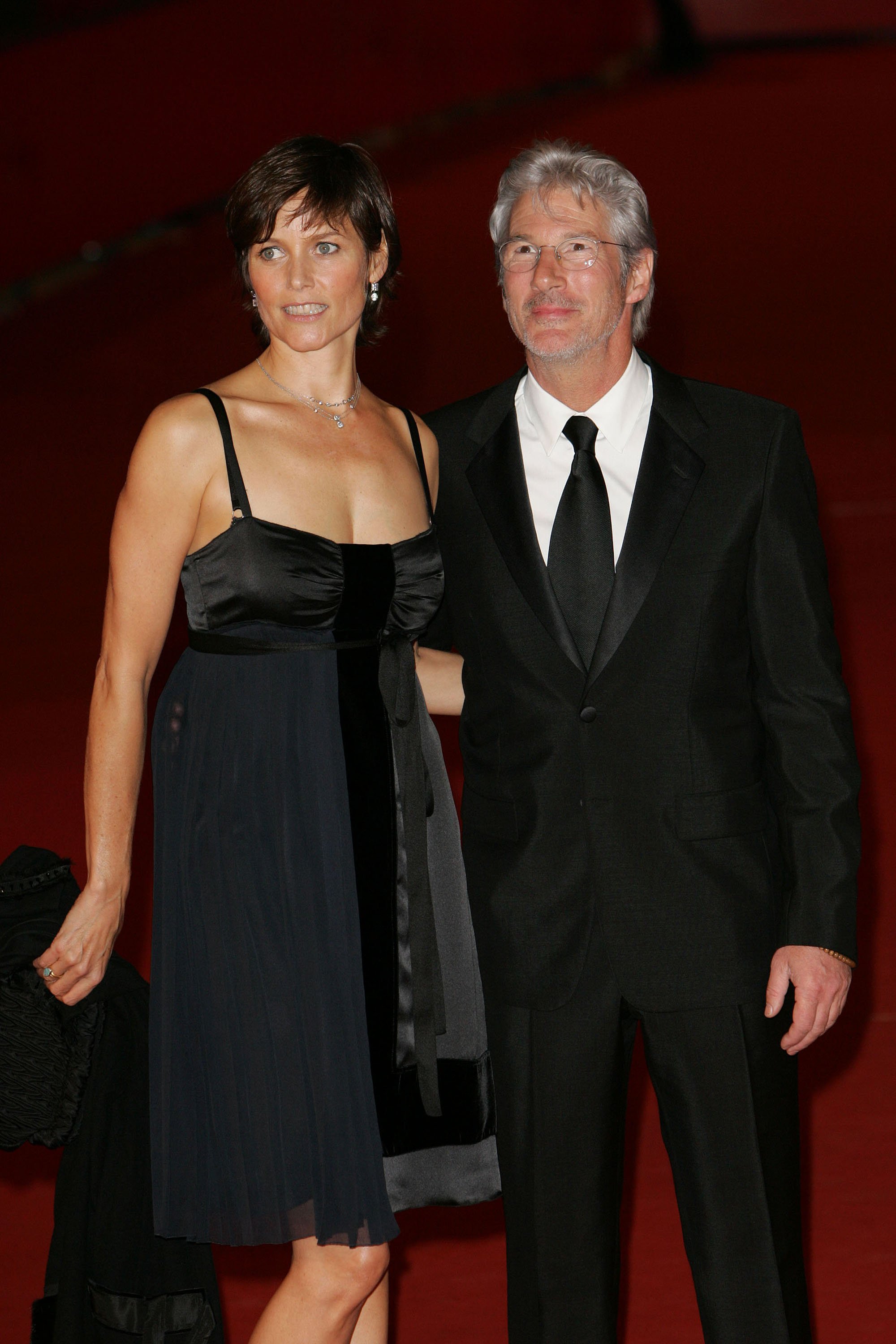 Richard Gere and Carey Lowell in Italy 2006. | Source: Getty Images