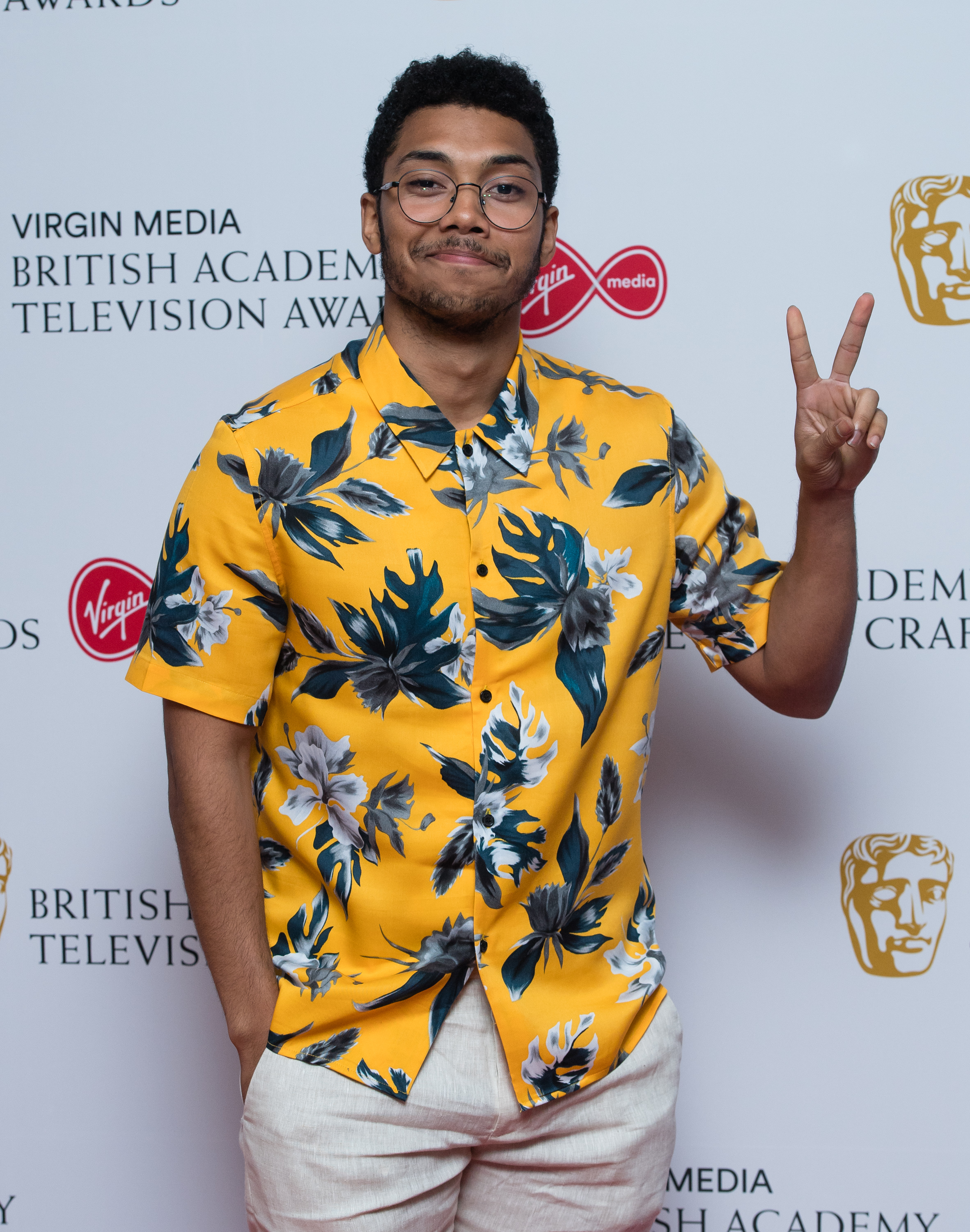 Chance Perdomo at the "British Academy Television and Craft Awards" nominees party on April 25, 2019, in London, England. | Source: Getty Images