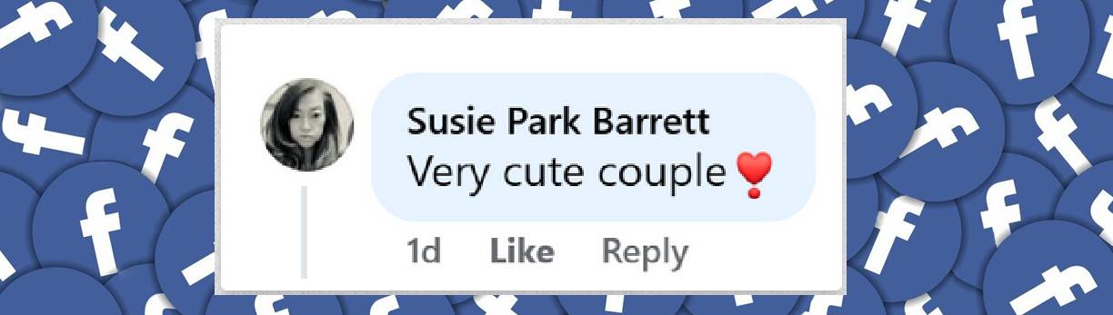 A fan react's to the appearance of Jennifer Love Hewitt and Brian Hallisay, from a post dated September 7, 2025 | Source: Facebook/TMZ