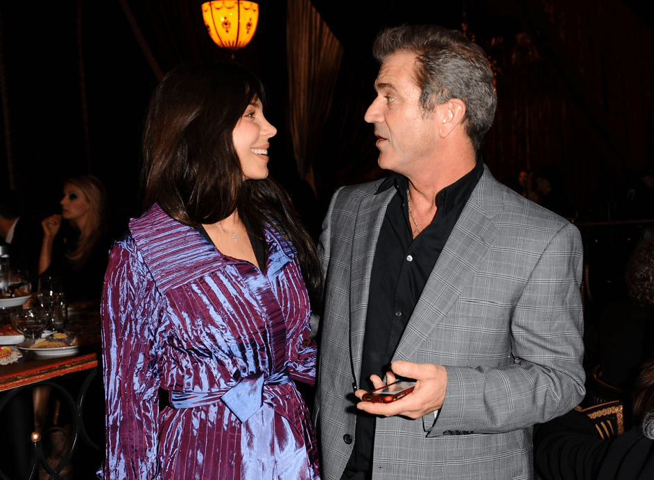 Mel Gibson und Oksana Grigorieva beim Chernobyl Children's Project International Benefit am 11.02. 10 in Studio City, Kalifornien. | Quelle: Getty Images