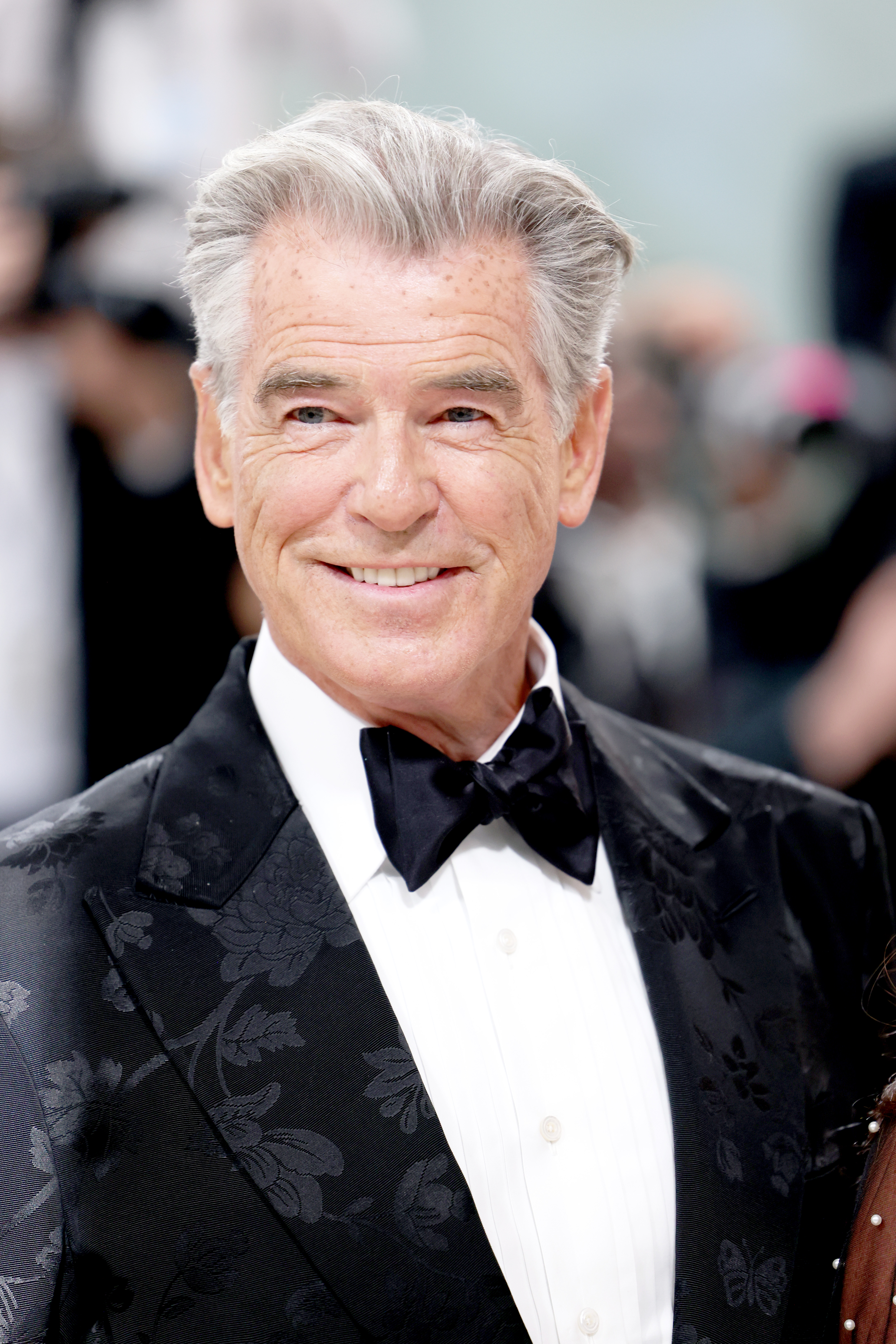 Pierce Brosnan attends The 2023 Met Gala Celebrating "Karl Lagerfeld: A Line Of Beauty" at The Metropolitan Museum of Art on May 01, 2023 in New York City. | Source: Getty Images